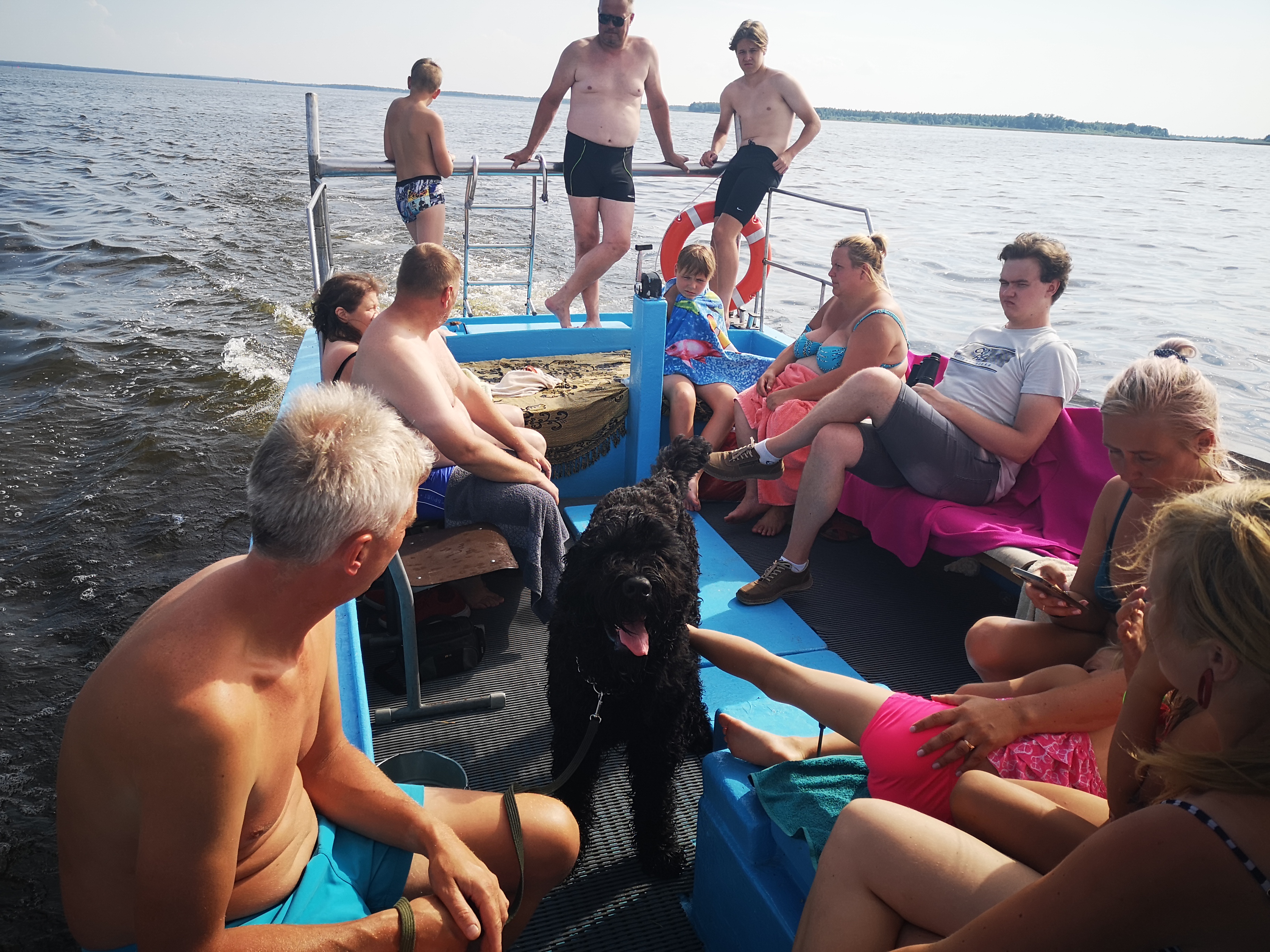 Lõbus laevasõit Peipsil