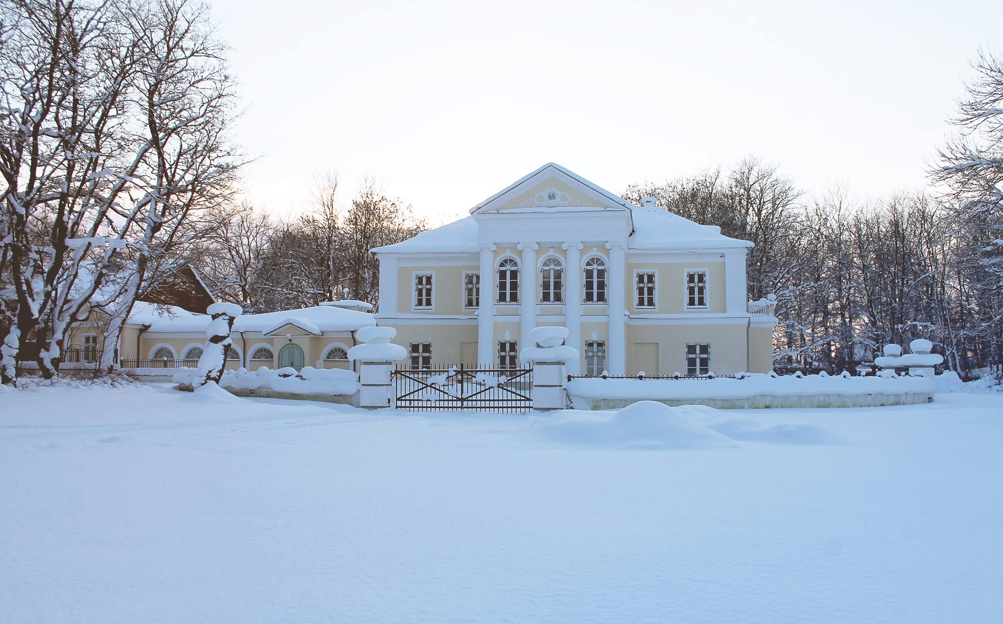 Kumna mõis talvel