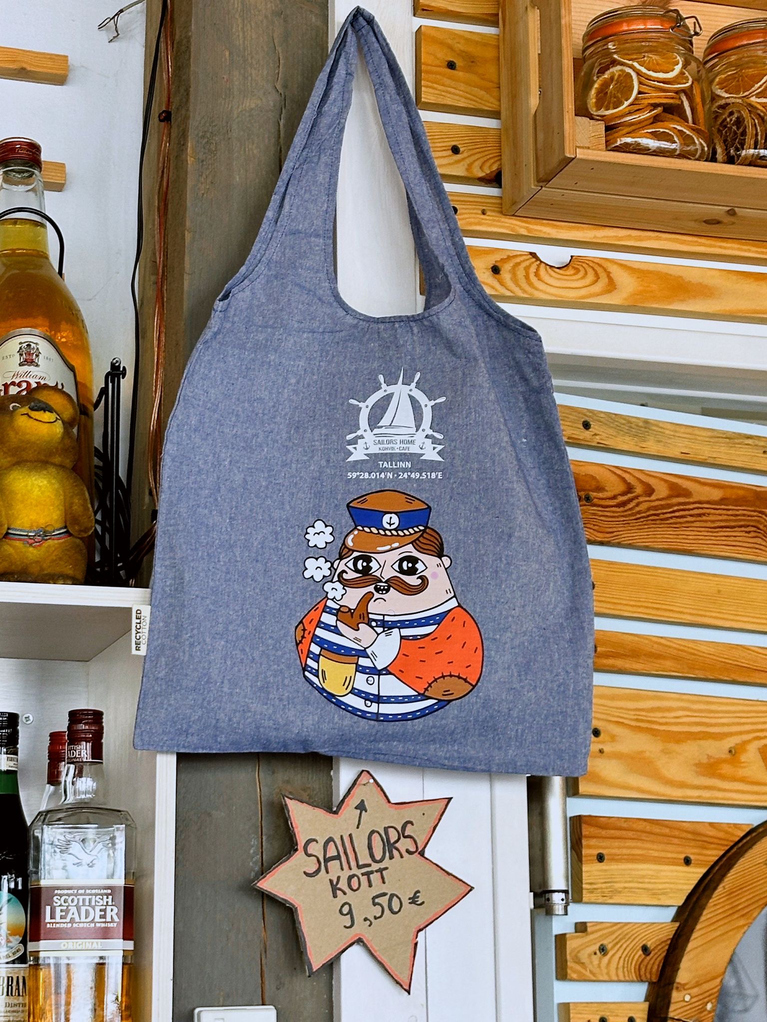 Sailors home cafe bag
