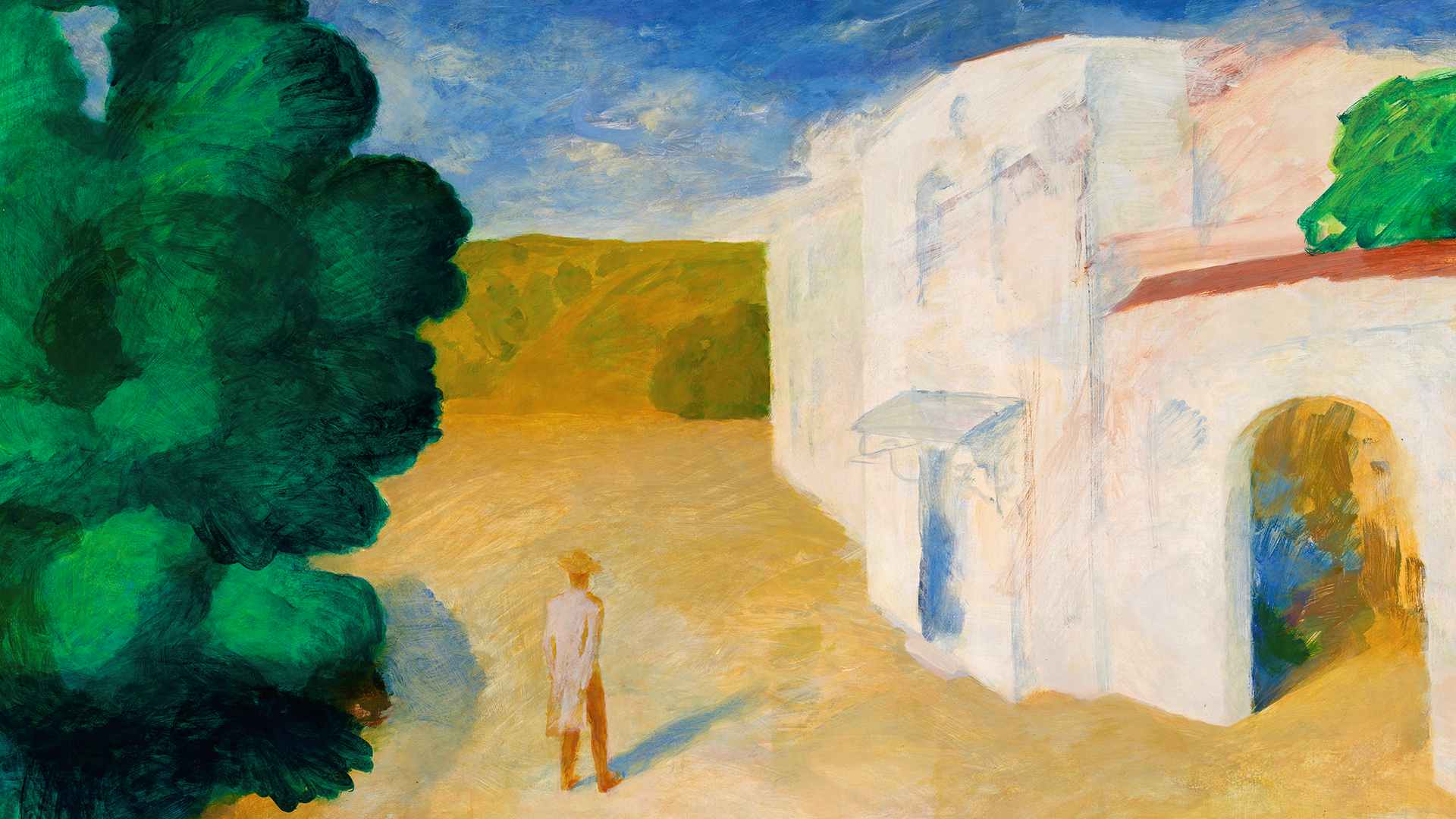 Exhibition title: Olev Subbi. The White House. 1972.