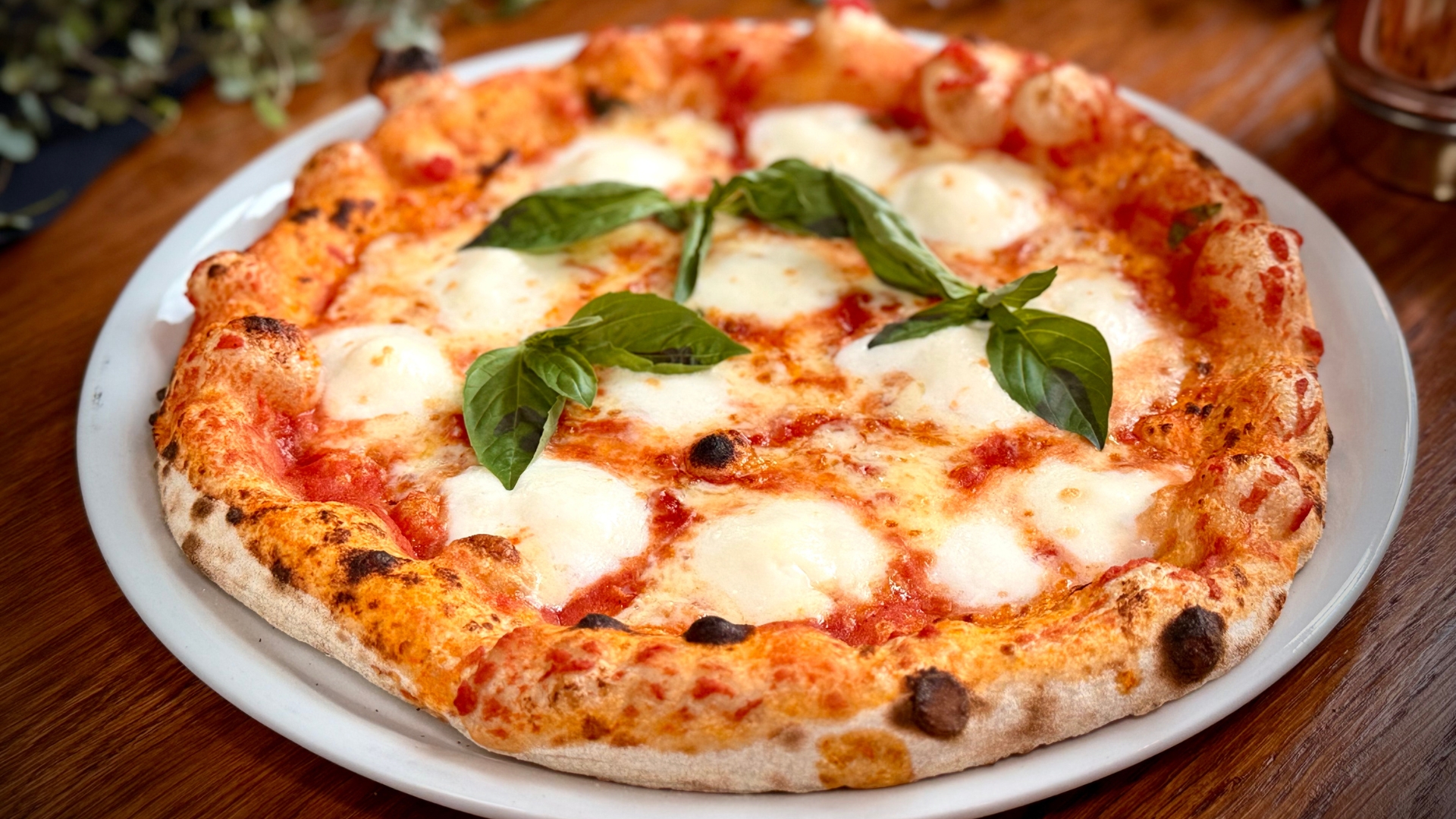 Margherita pizza
