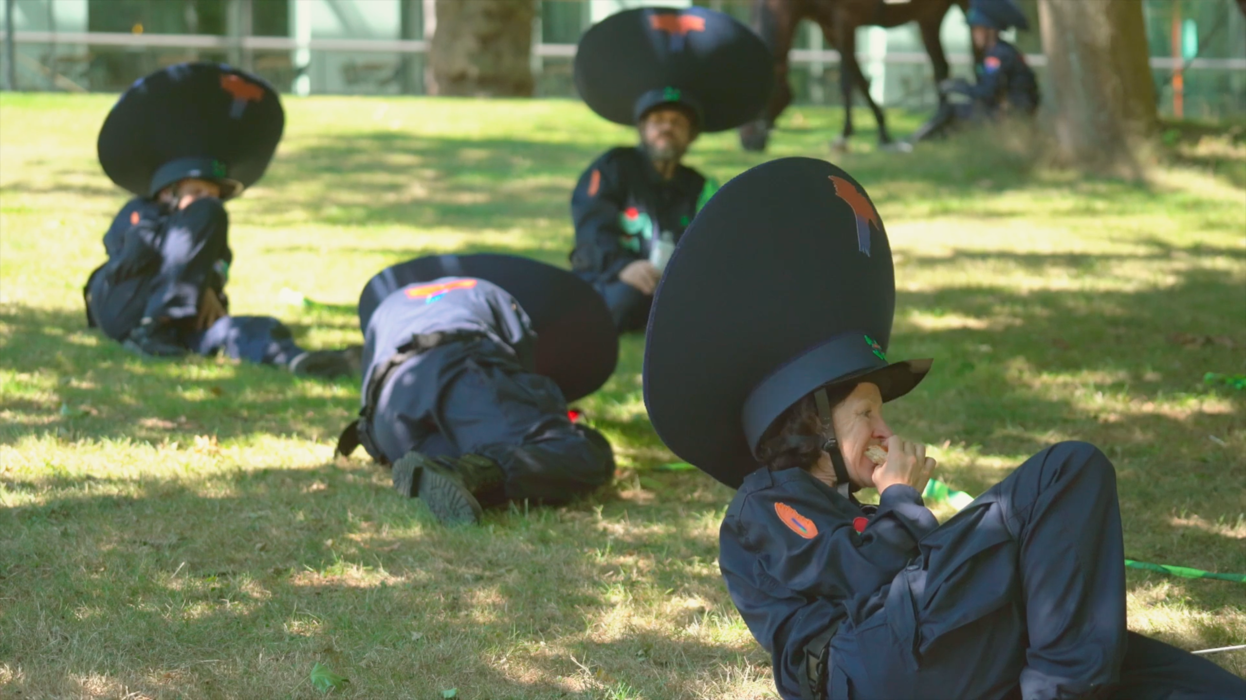 "Chaos Patrol" (2021), excerpt from the video work.