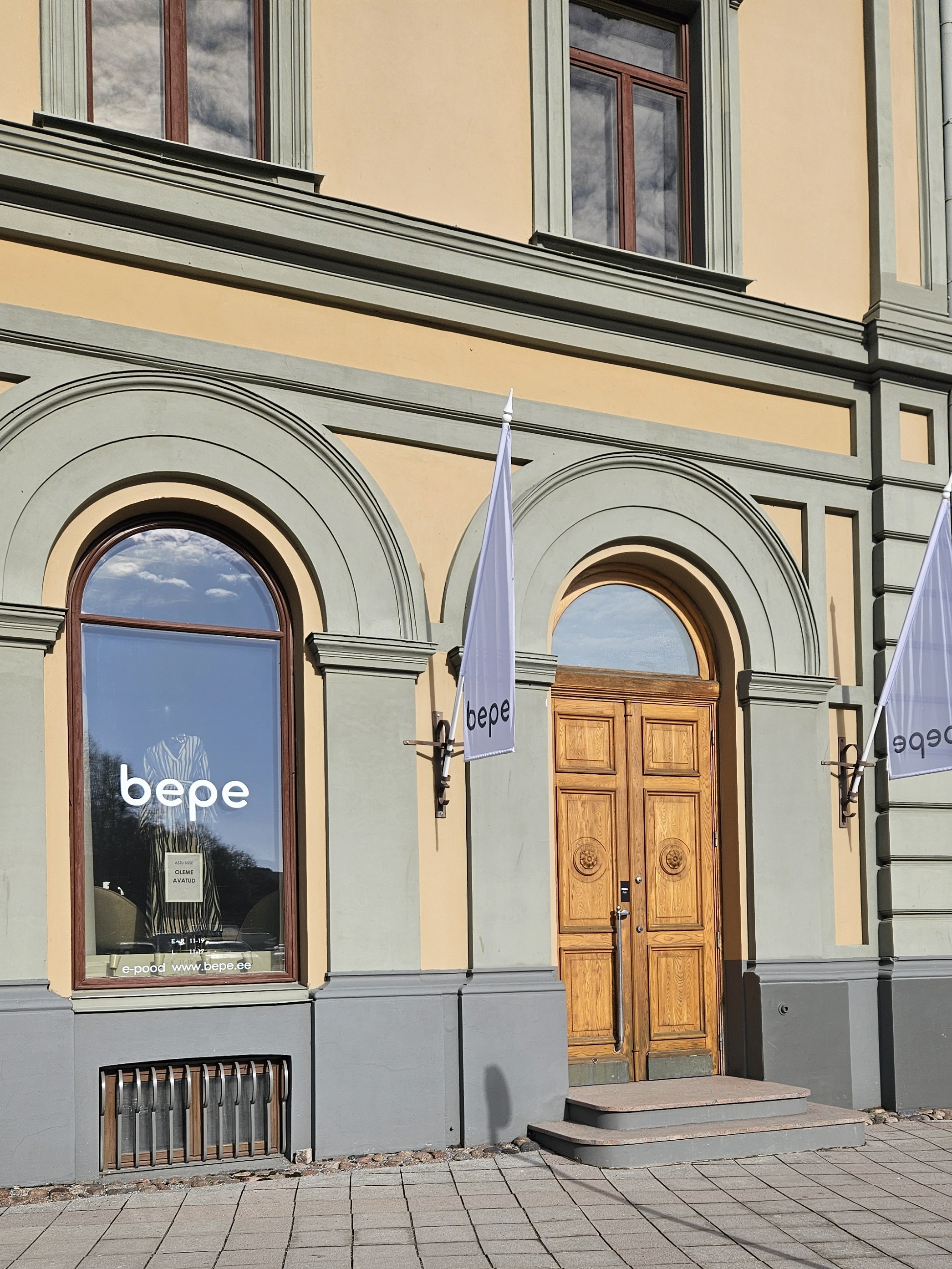Bepe pood asub Tartu linnasüdames