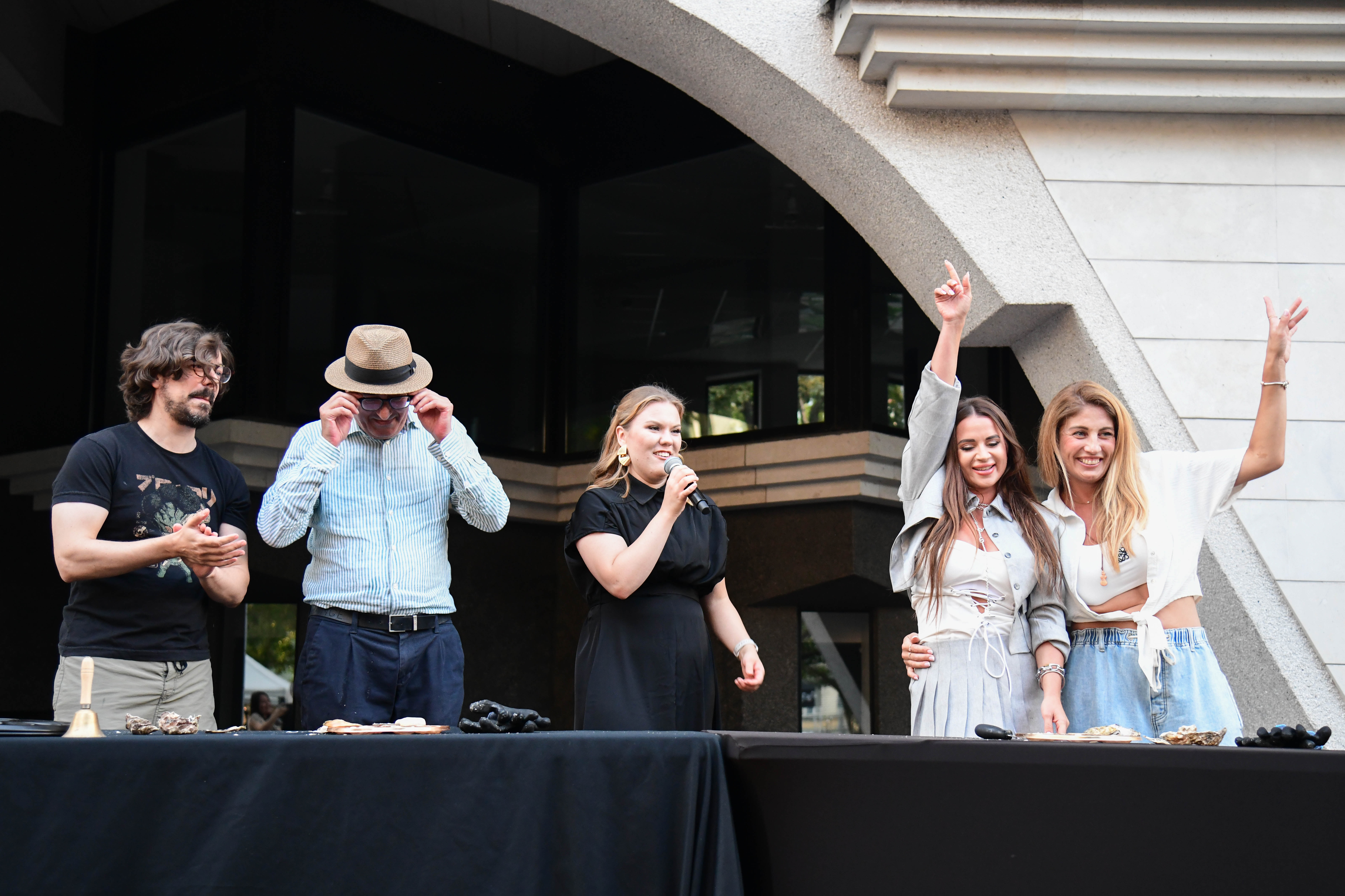 Austeru atvēršanas sacensības festivāla apmeklētājiem