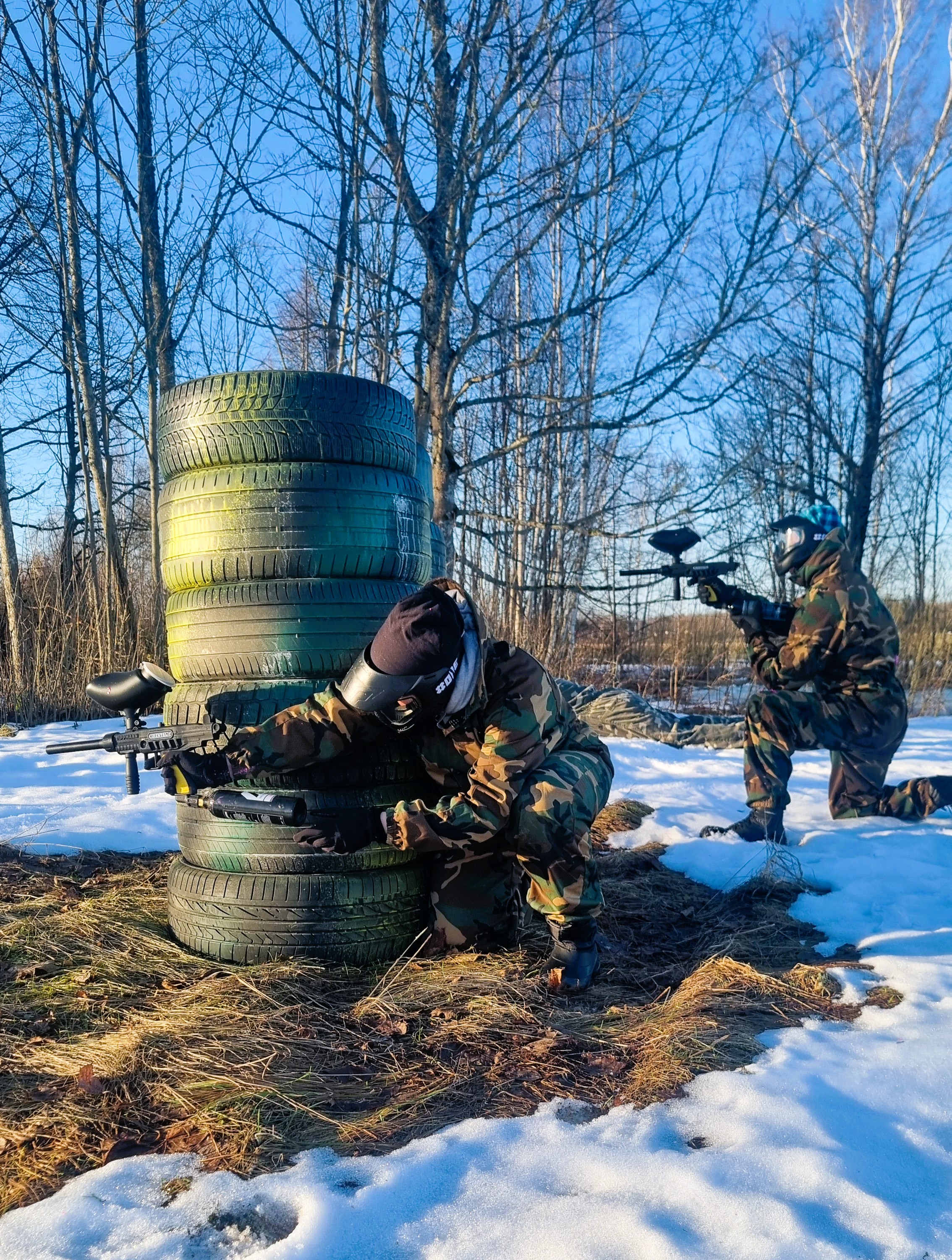 Rünnakule minek seikluslikus paintballi mängus