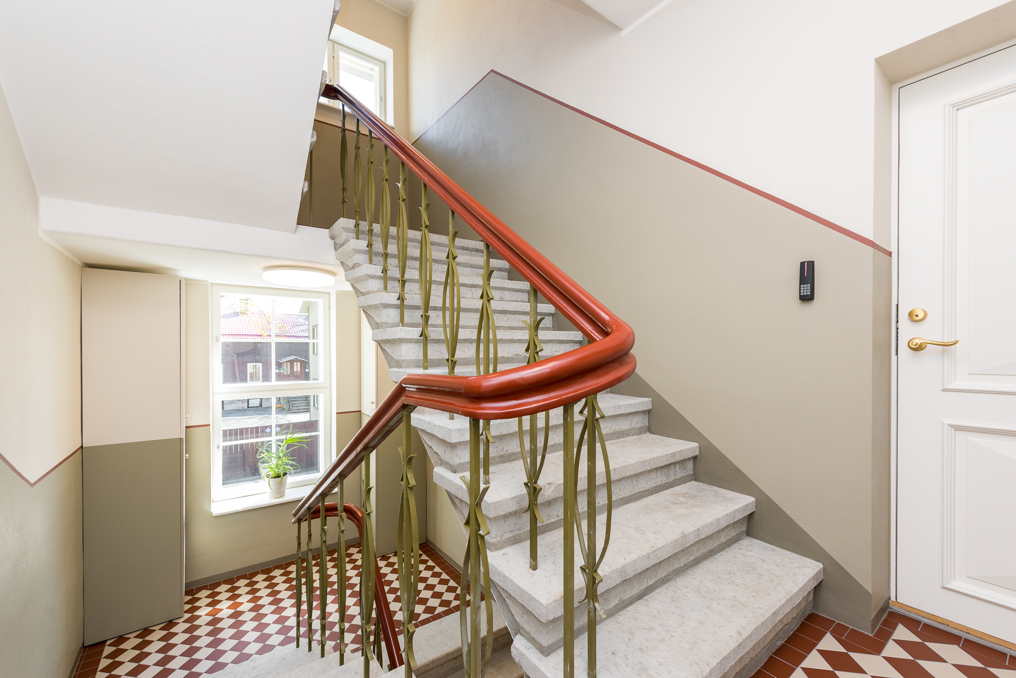 Treppe nach unten