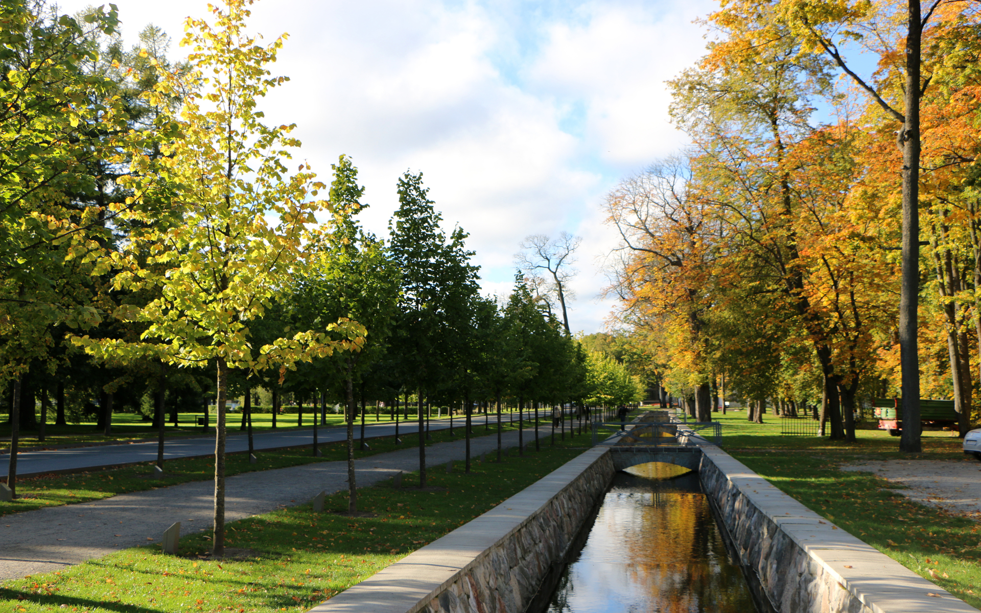 Sügise värvides Kadrioru park
