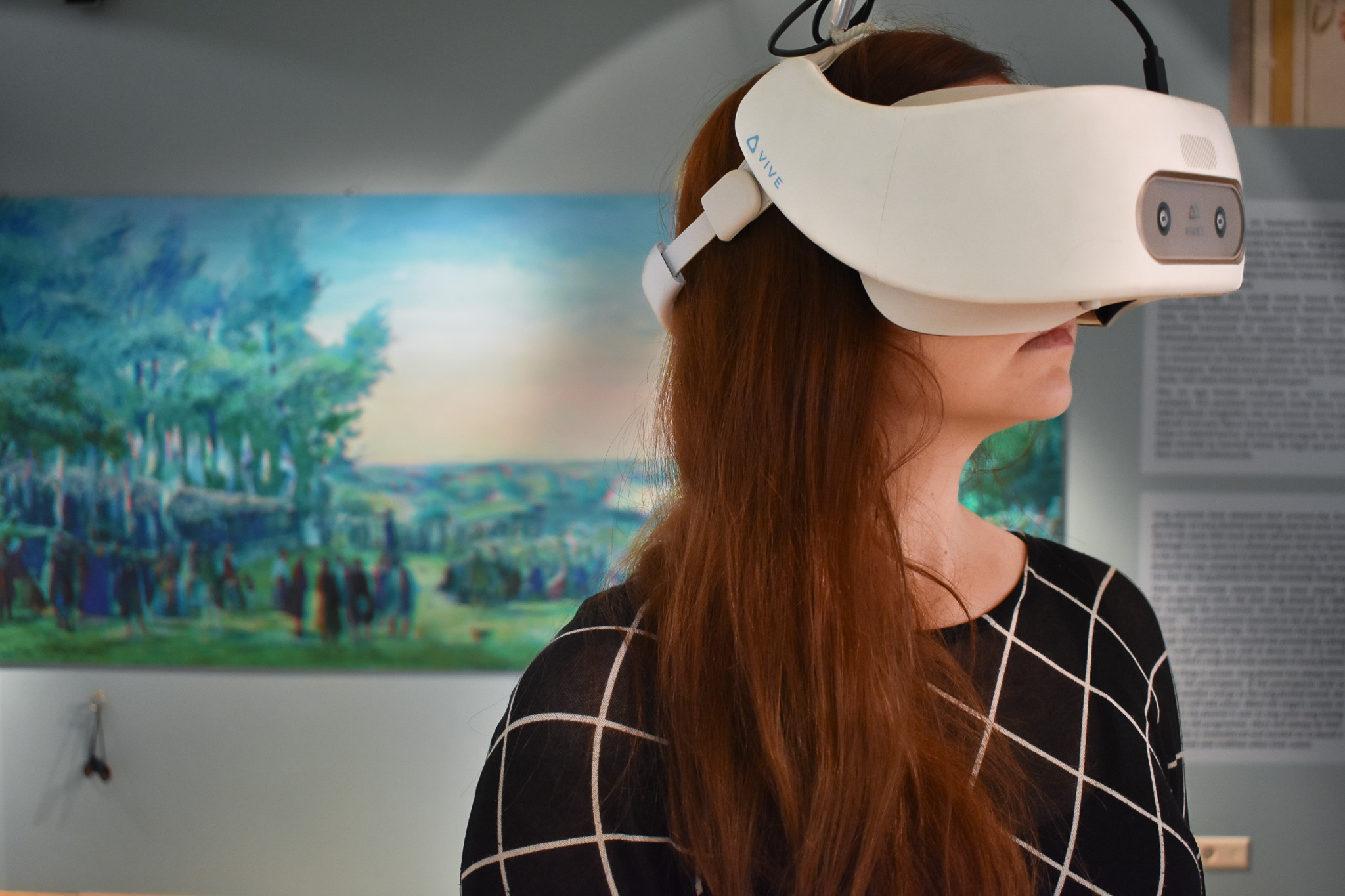 VR-eksponaat Laulupeomuuseumis