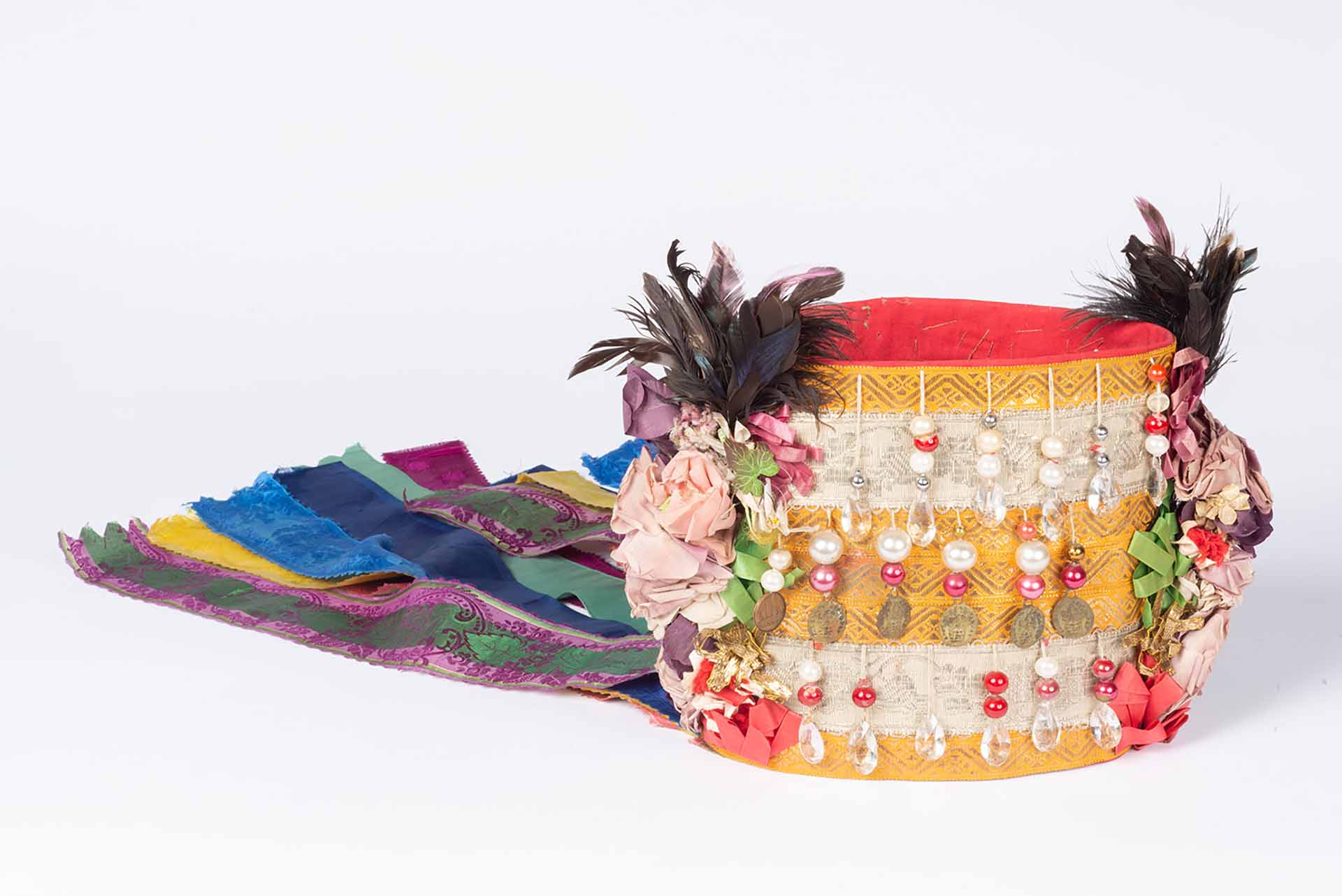 Brautschmuck aus Noarootsi, Brauthaube