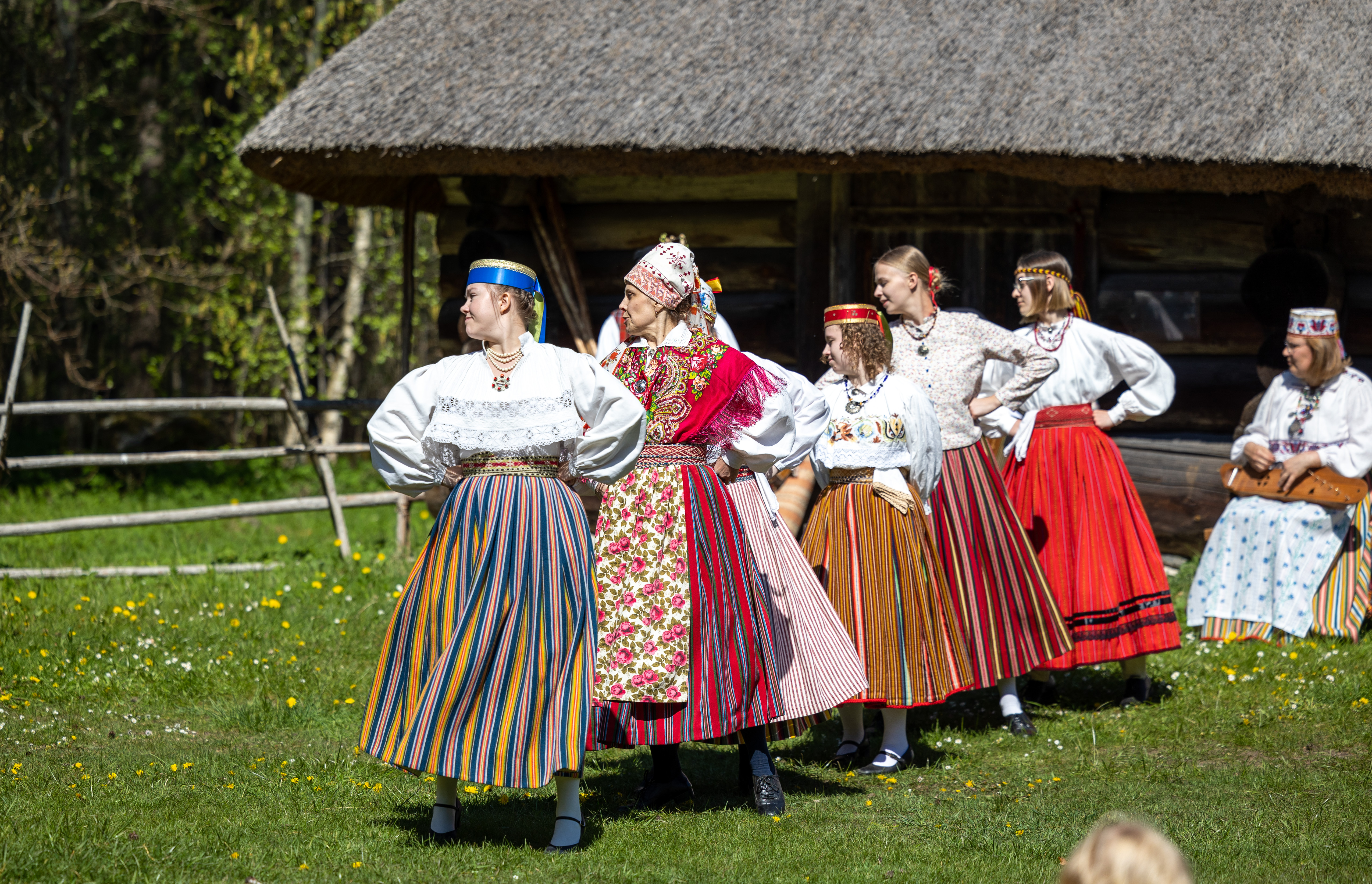 Dance performances of the Folklore Society Leigarid