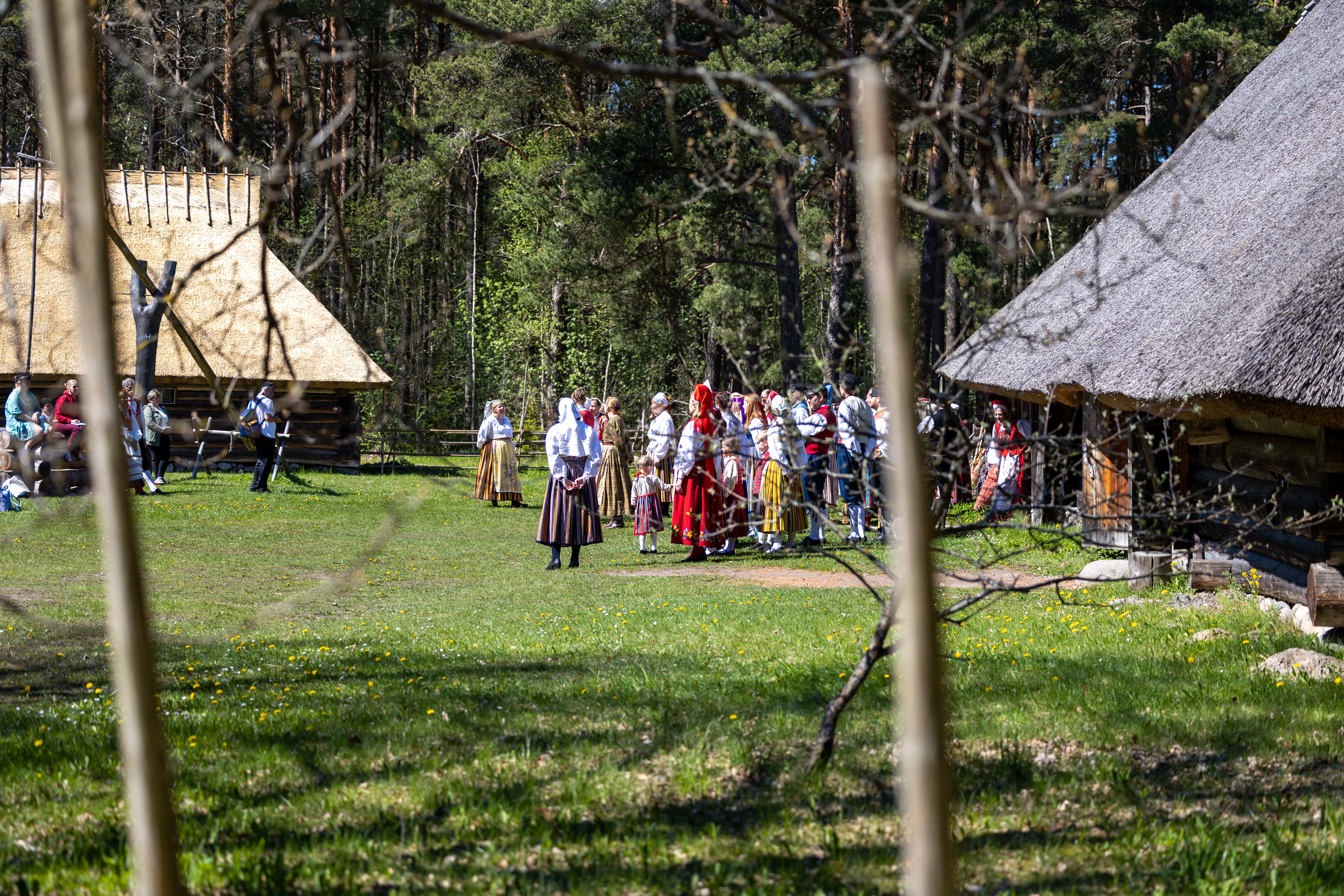 Dance performances of the Folklore Society Leigarid
