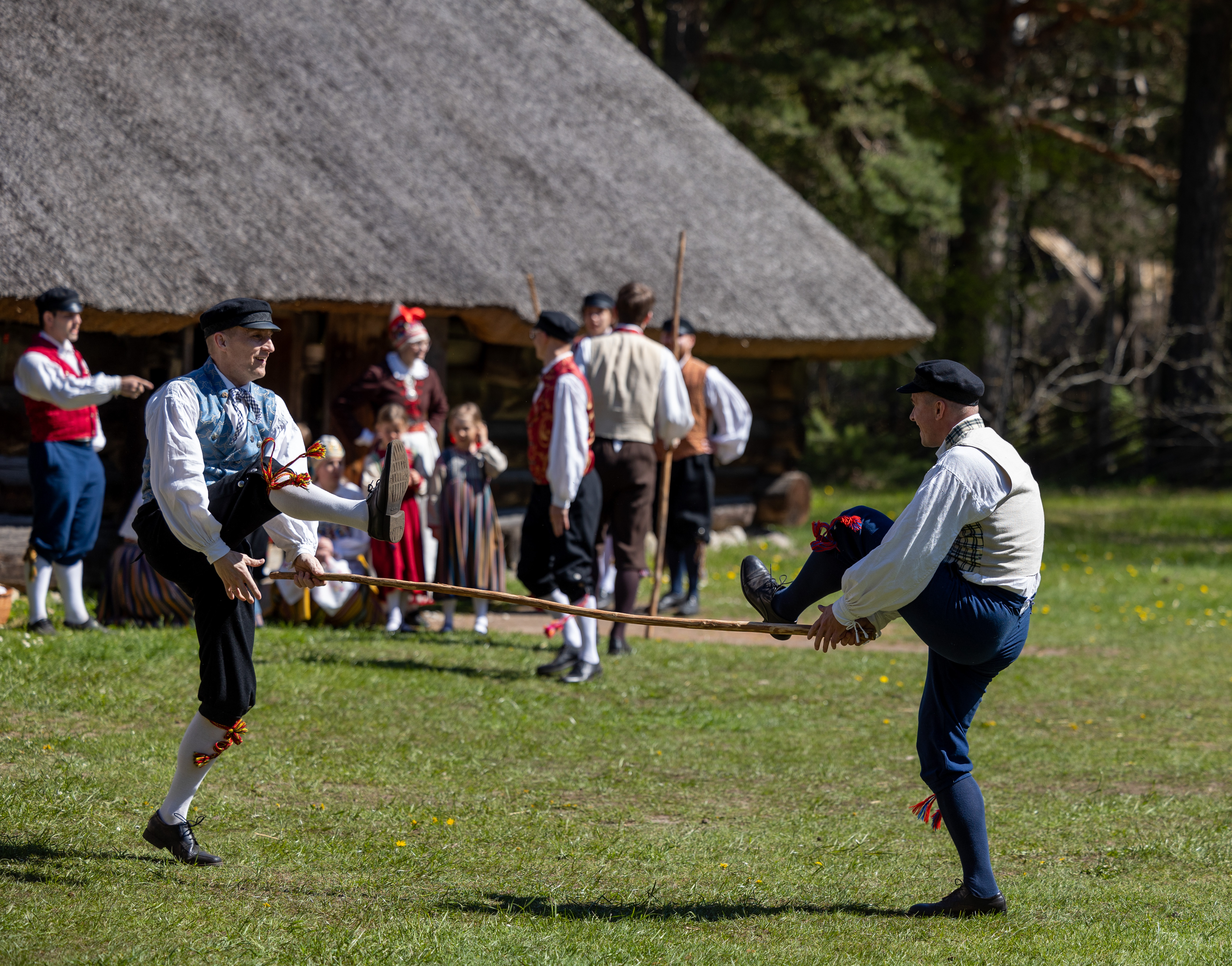 Dance performances of the Folklore Society Leigarid