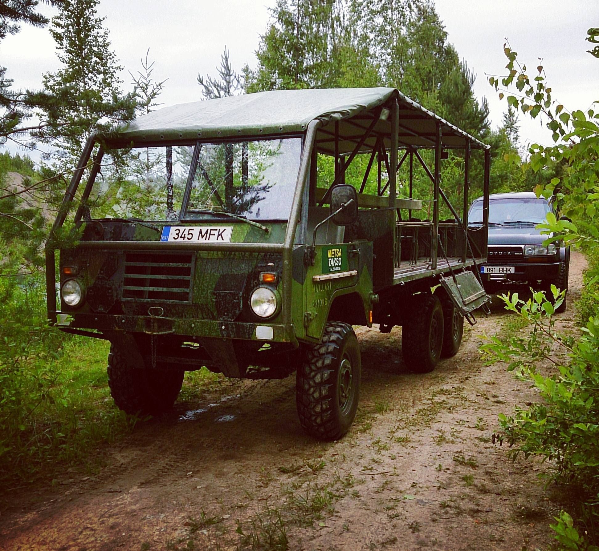Safariautoga sõit Kõrvemaa rabades