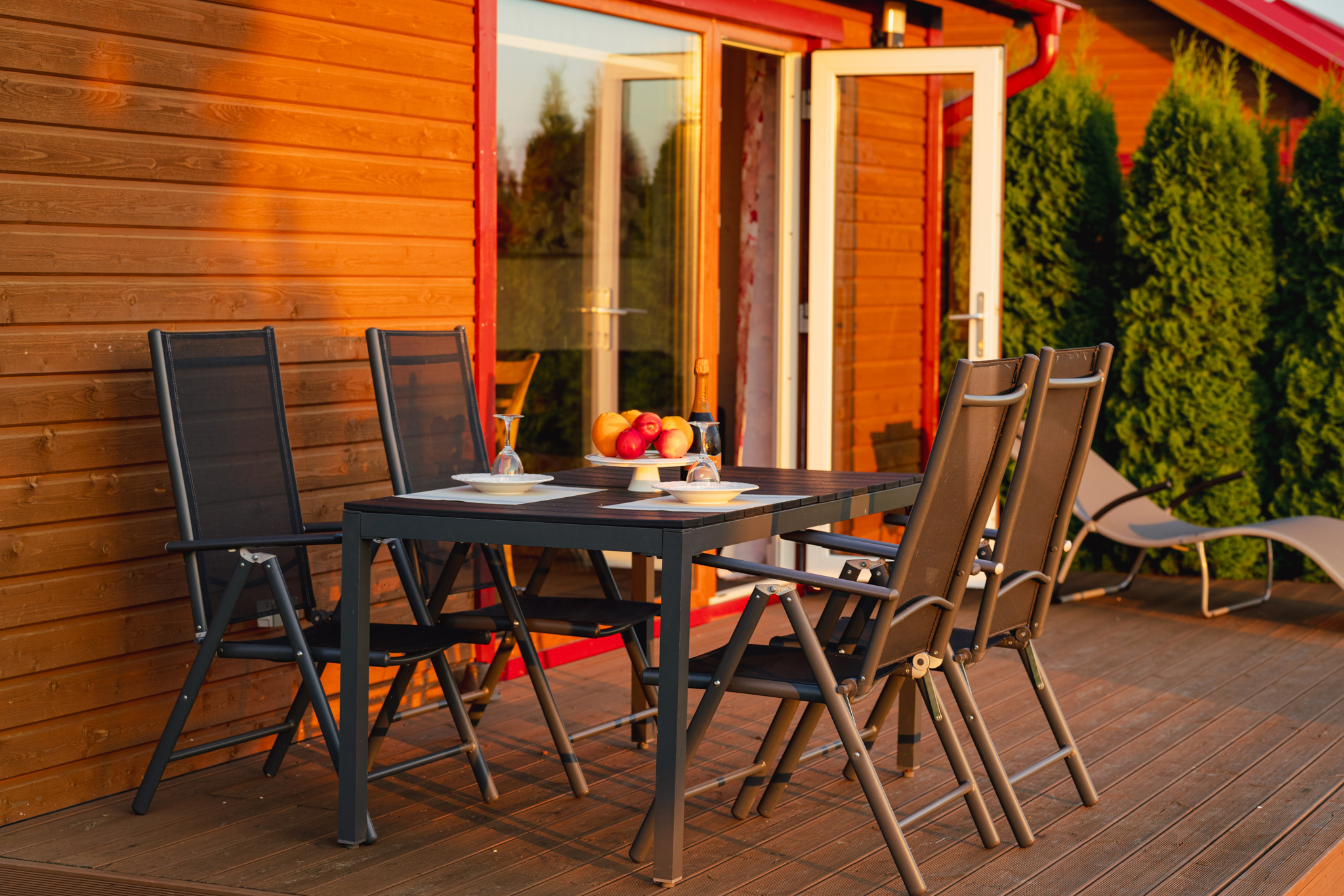 Puhkemaja terrass