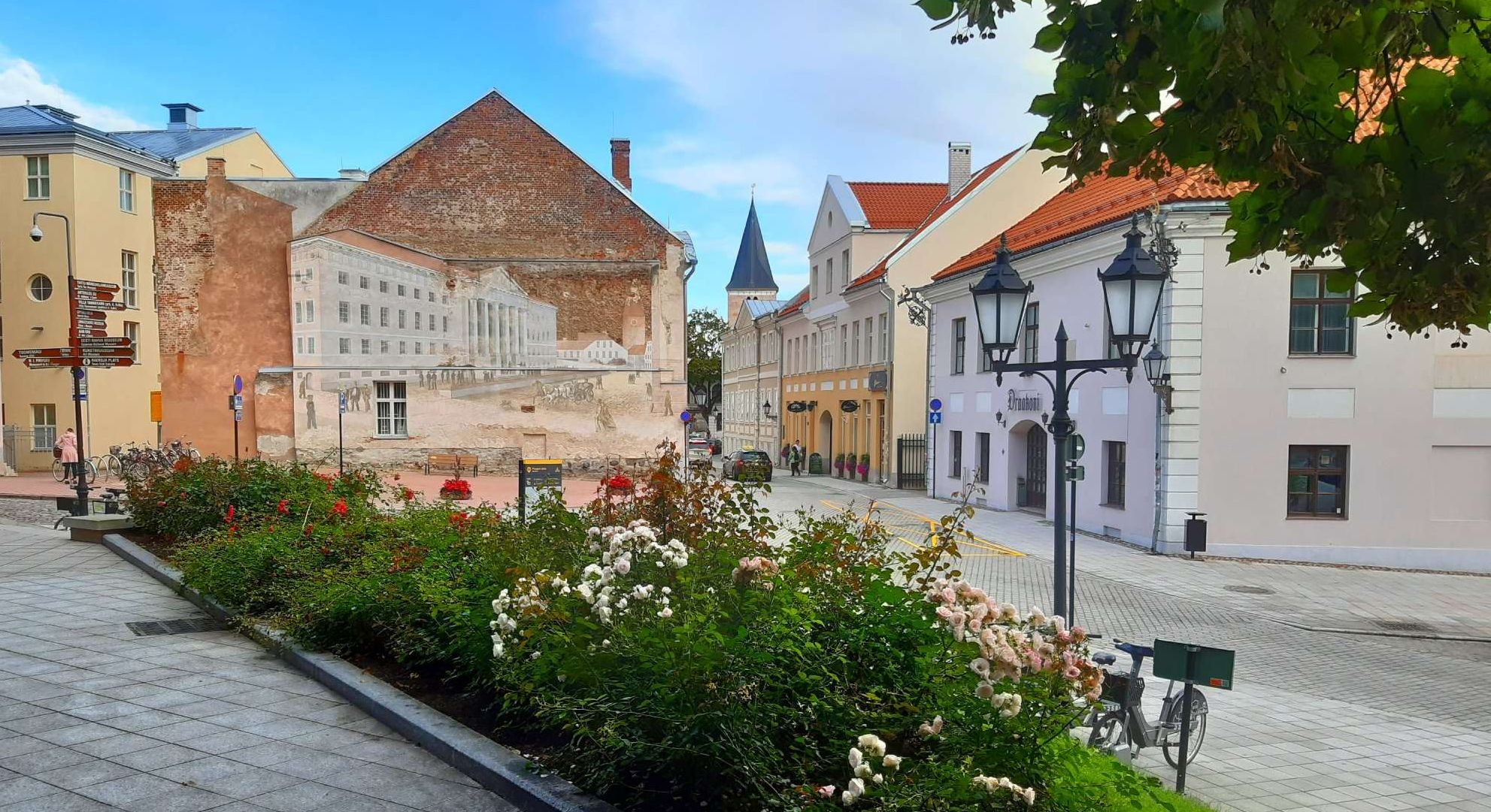Hommikune Tartu ja Von Bocki maja