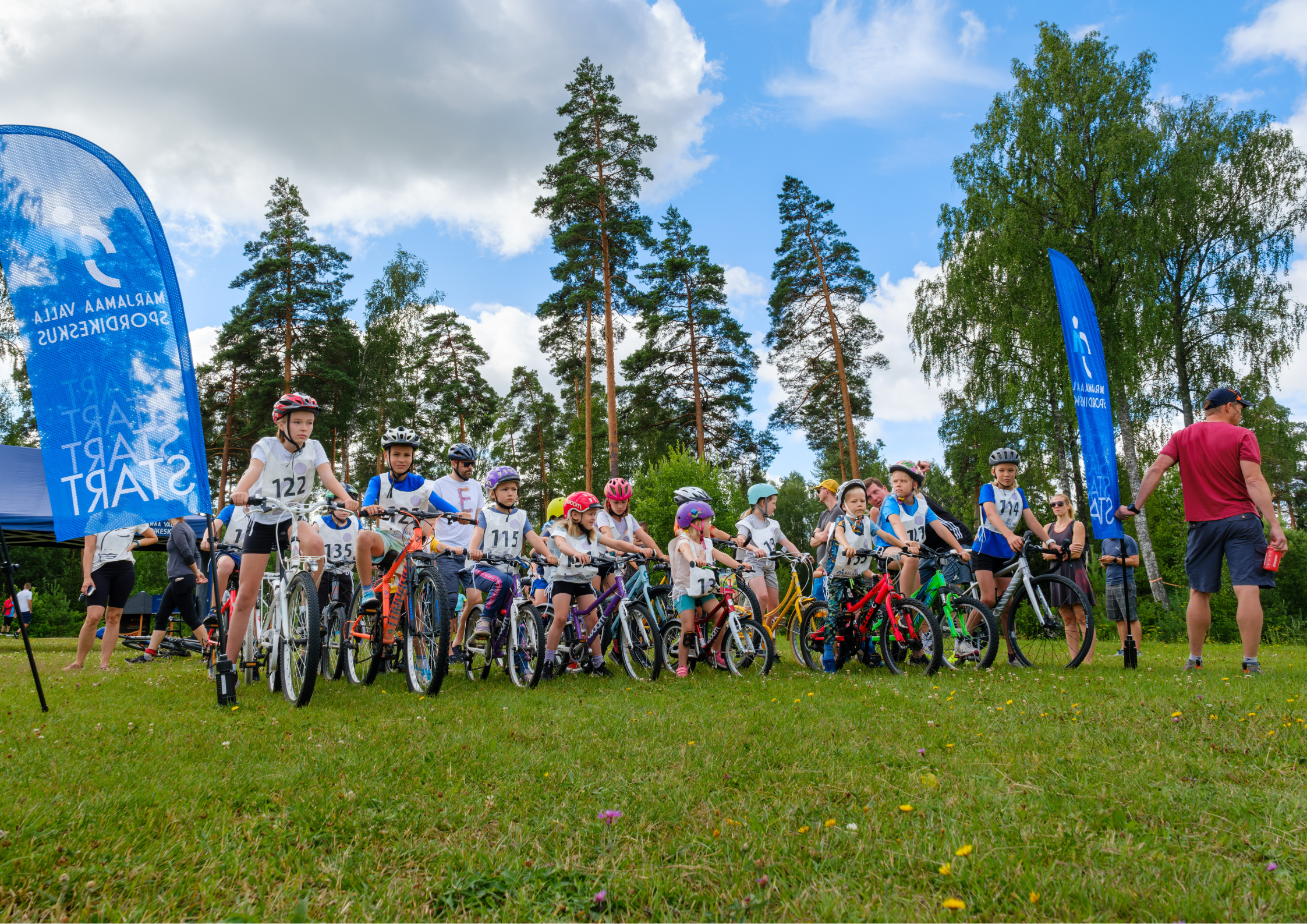 Kõige väiksemate duatloni start