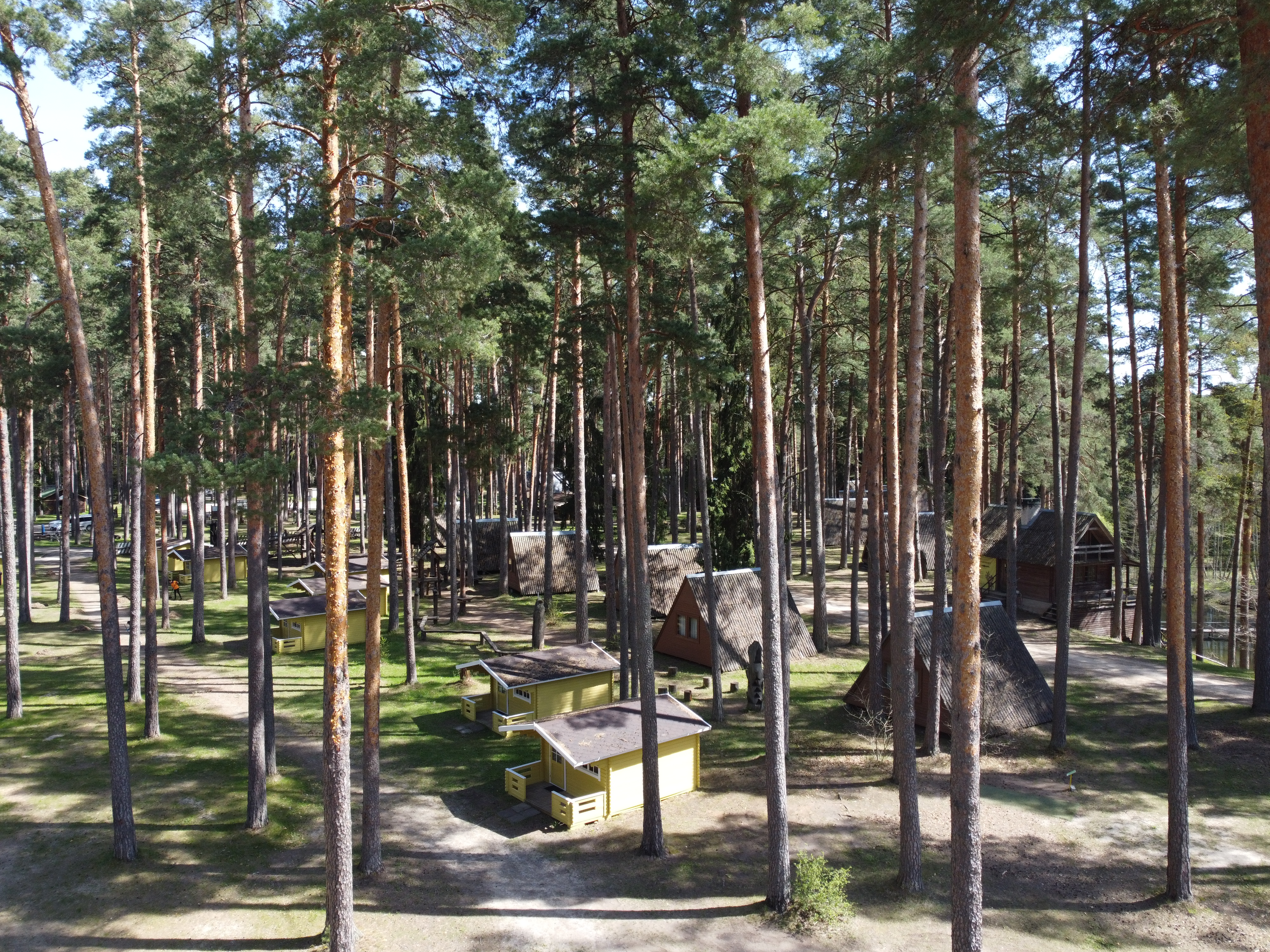 Tartumaa Tervisespordikeskuse kämpingud ja telkimisalad