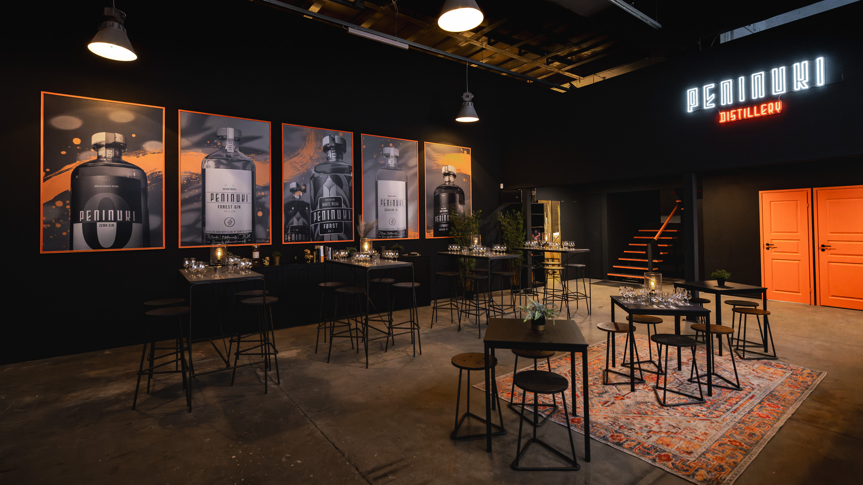 Peninuki Distillery tehasetuur ja degustatsioon