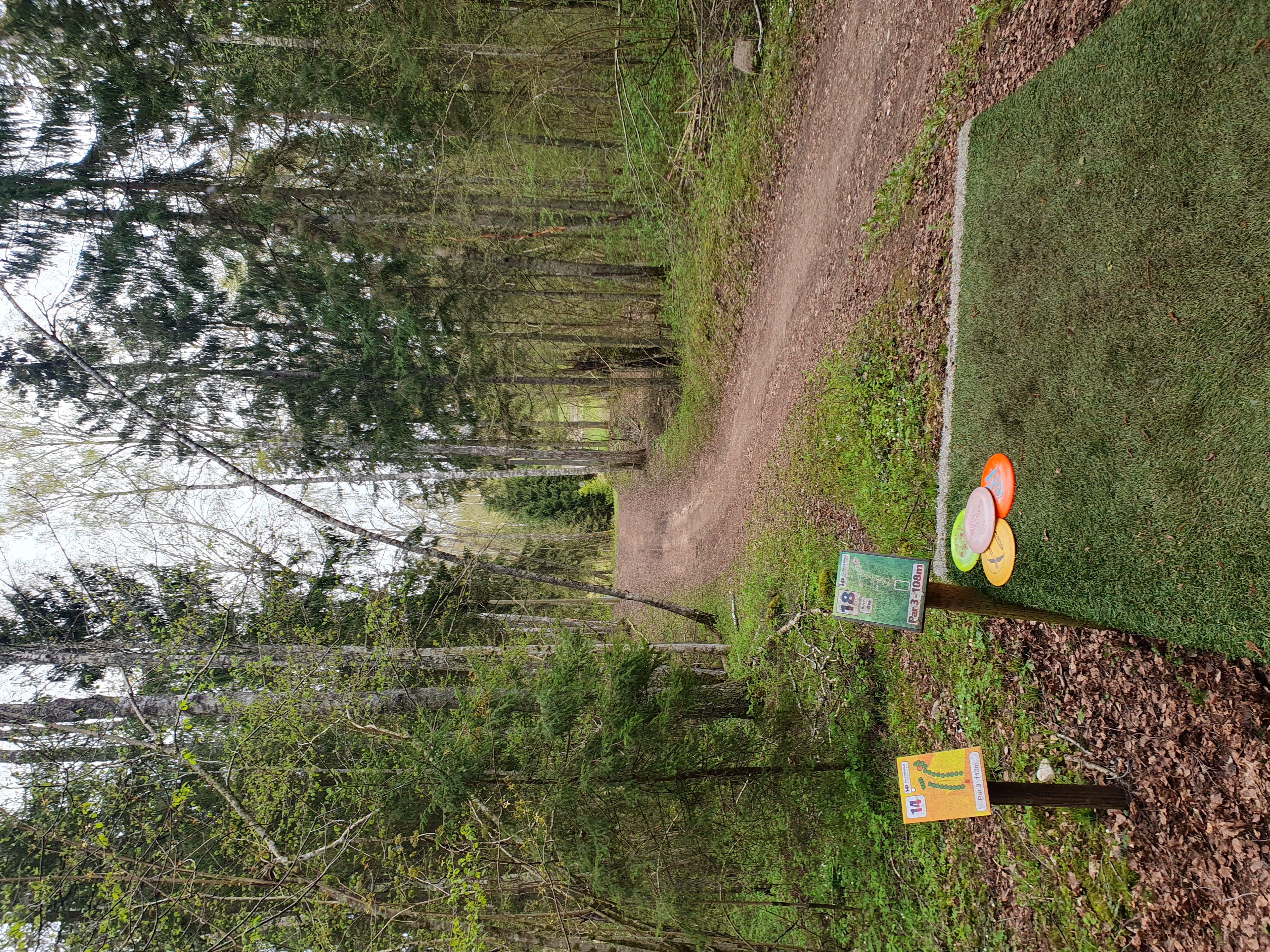 Holstre-Polli Spordikeskuse discgolfirada