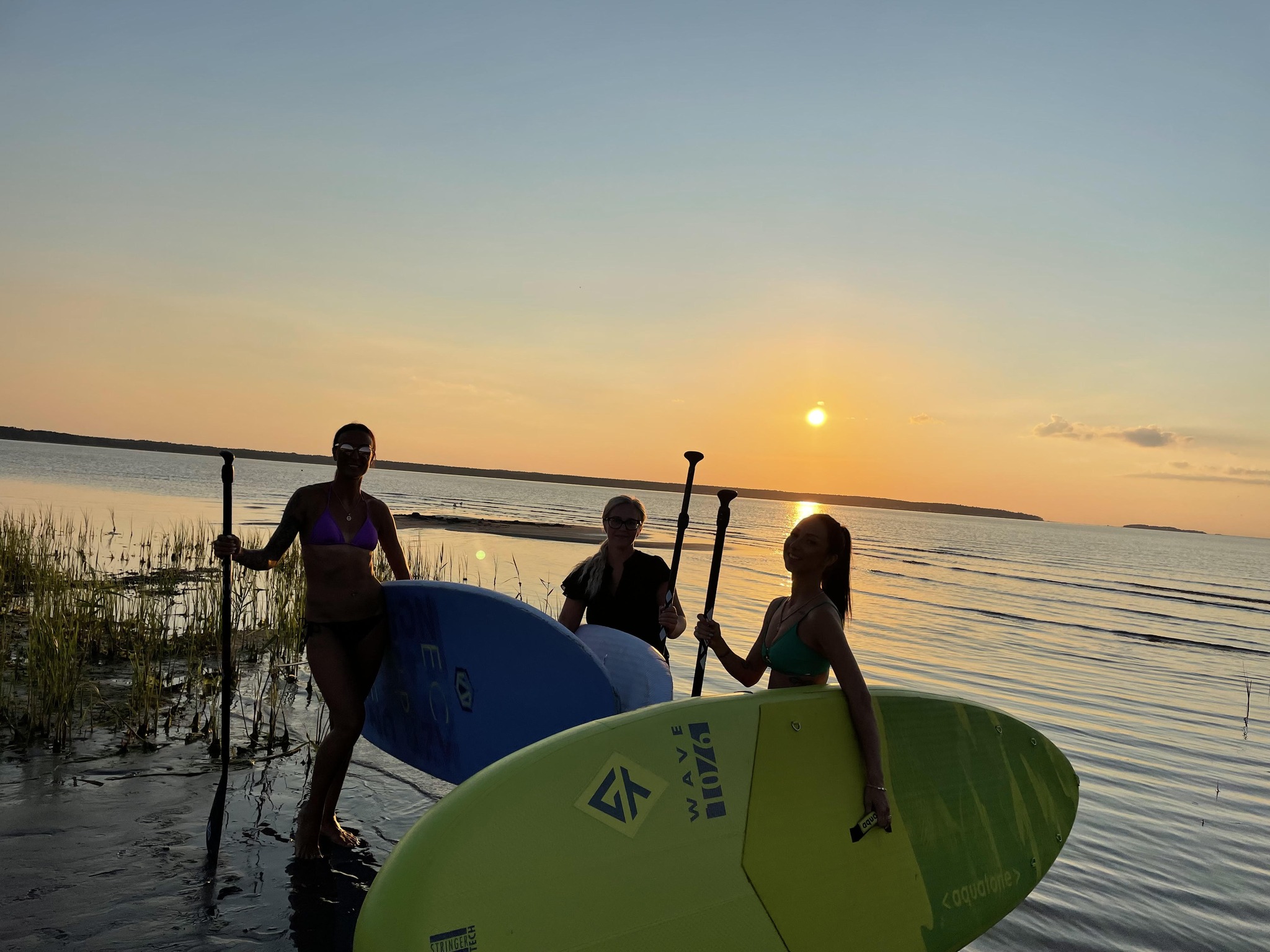 Päikeseloojangu SUP