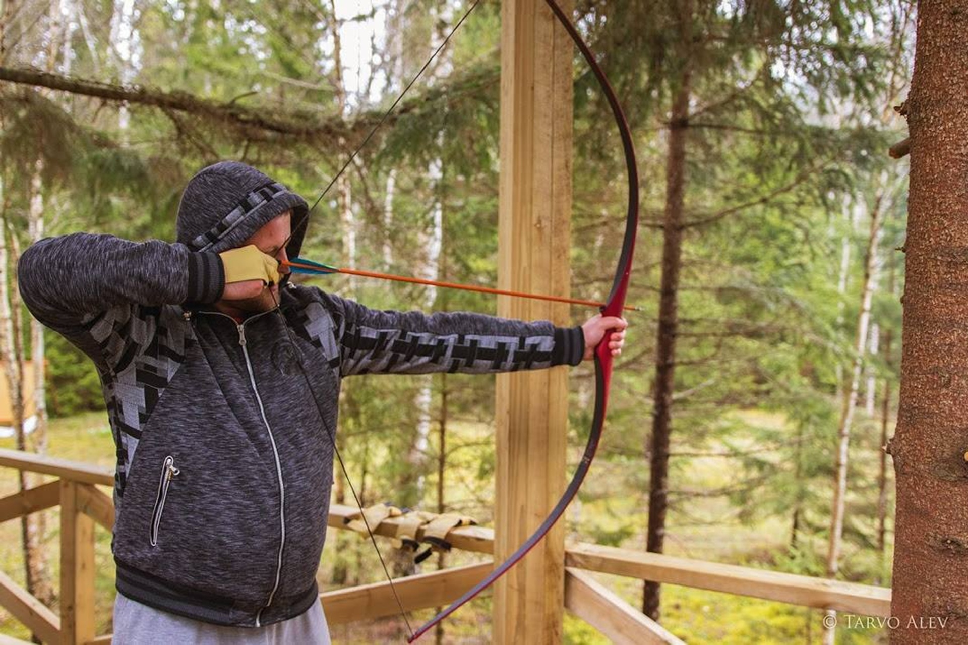 Järve talus saad lasta ka oma vibuga