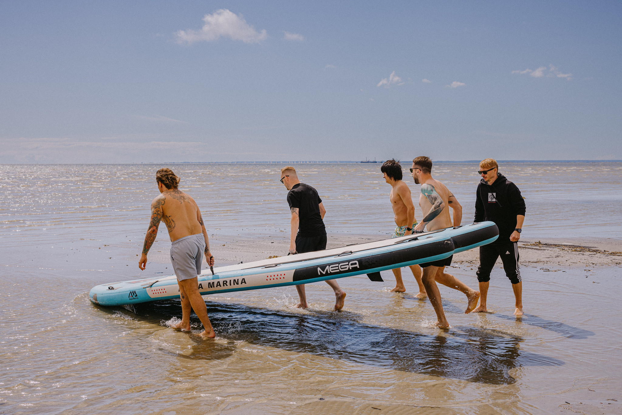 Pärnu Surf Center surfikeskuksen SUP-vuokraus Pärnussa