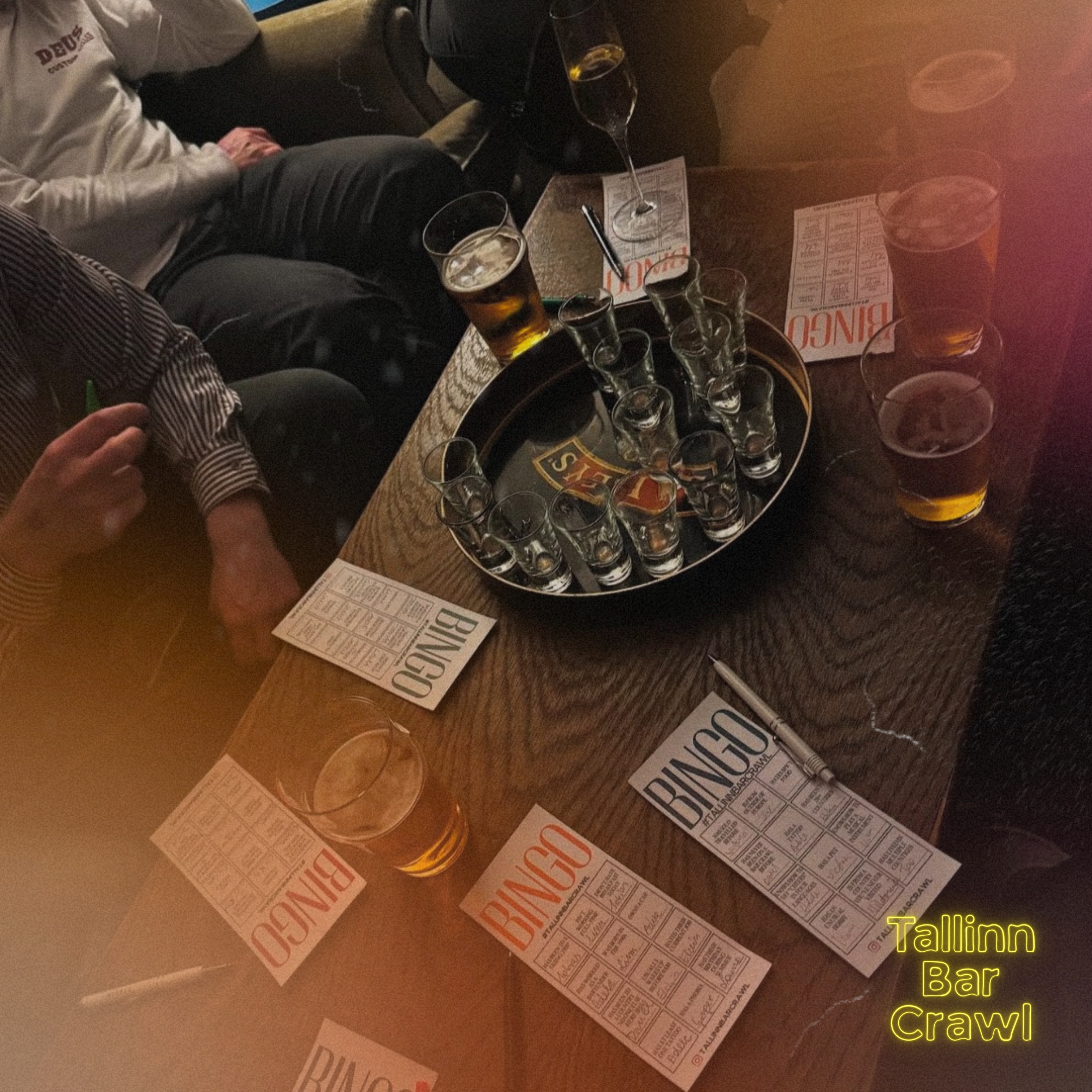 Party games in one of the bars!