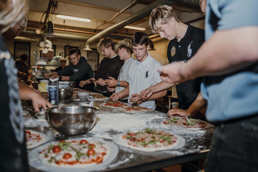 Pitsa valmistamise töötuba Päts Sahvris