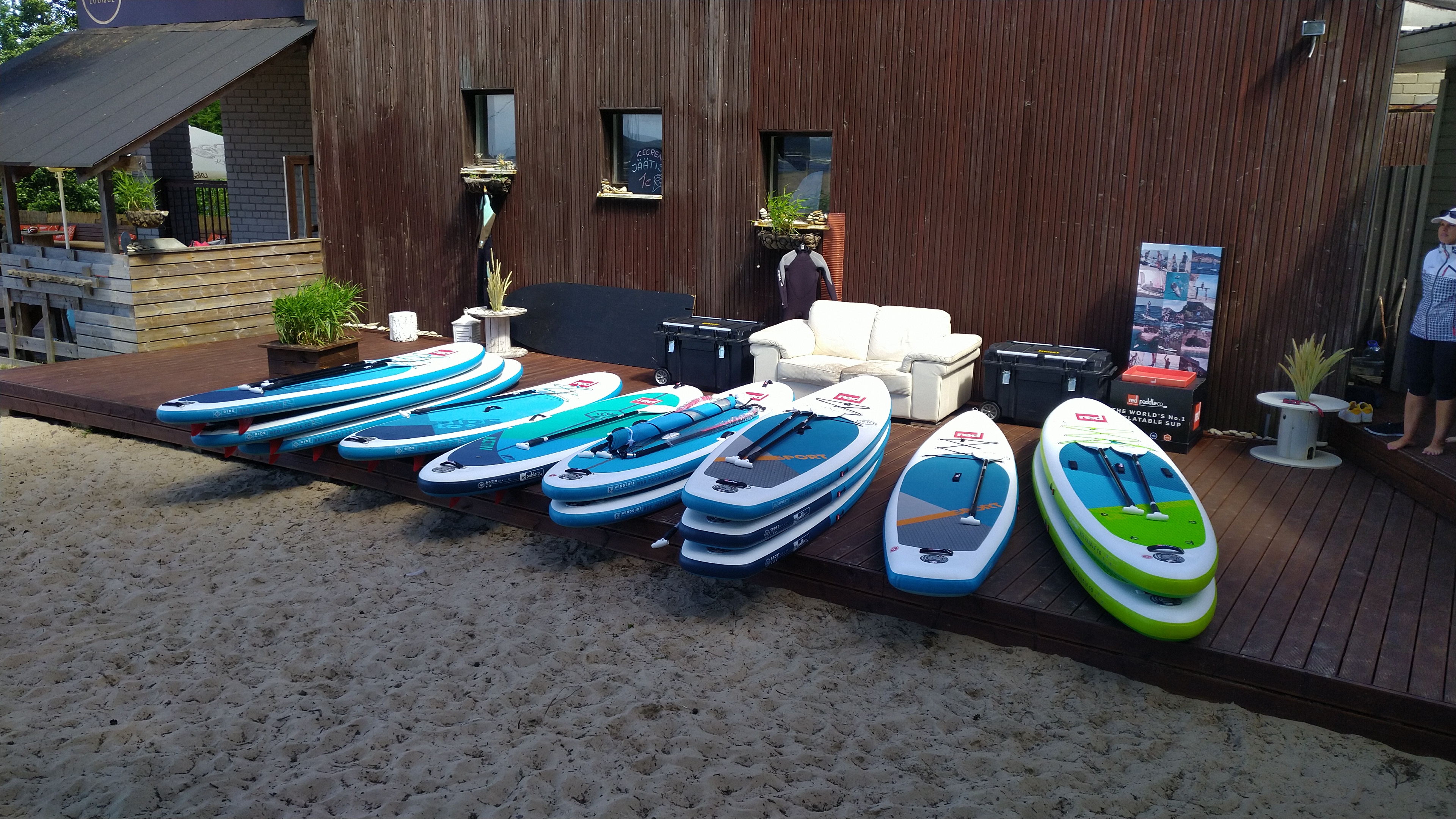 SUP aerulaudade rent