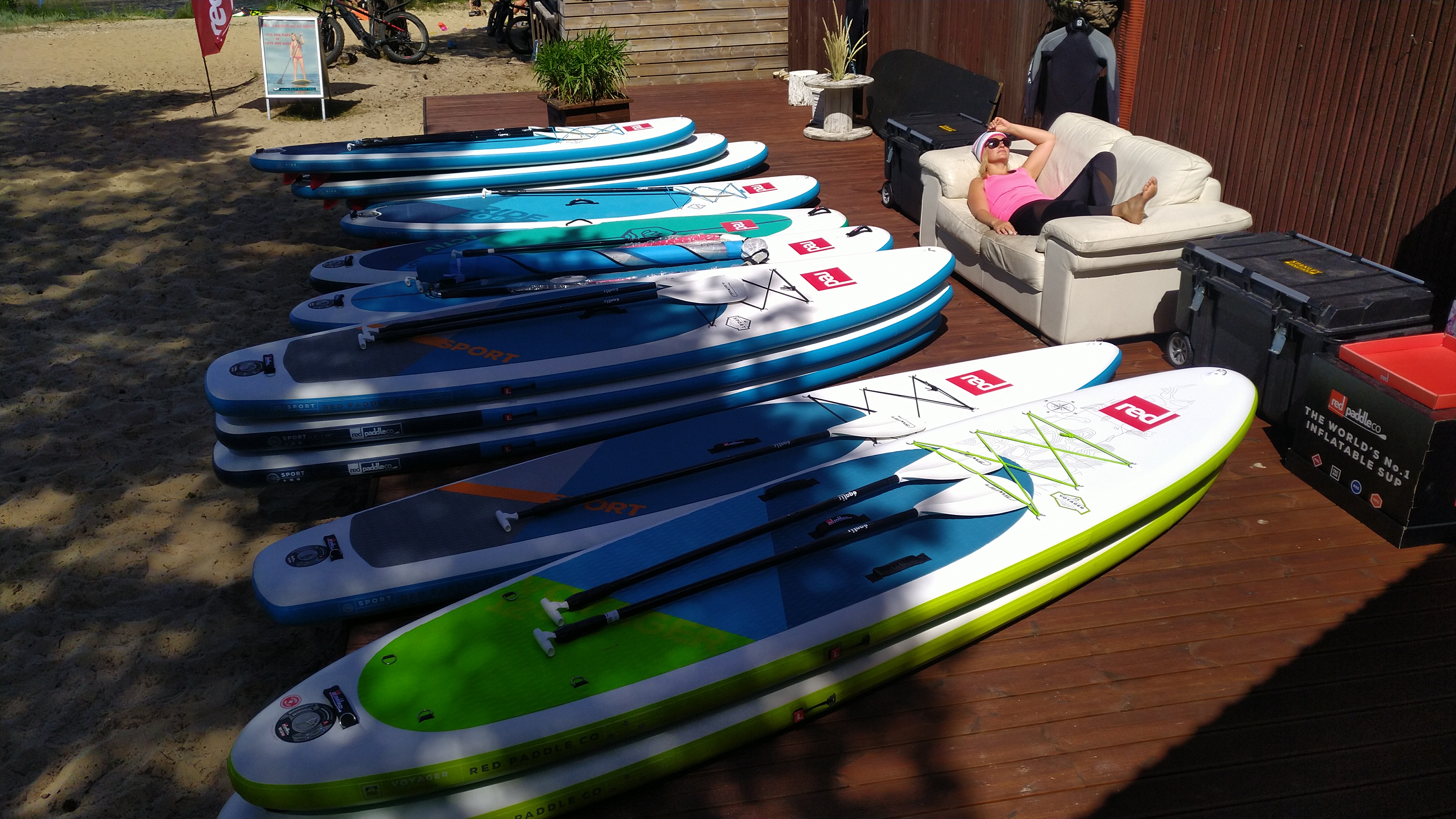 SUP aerulaudade rent