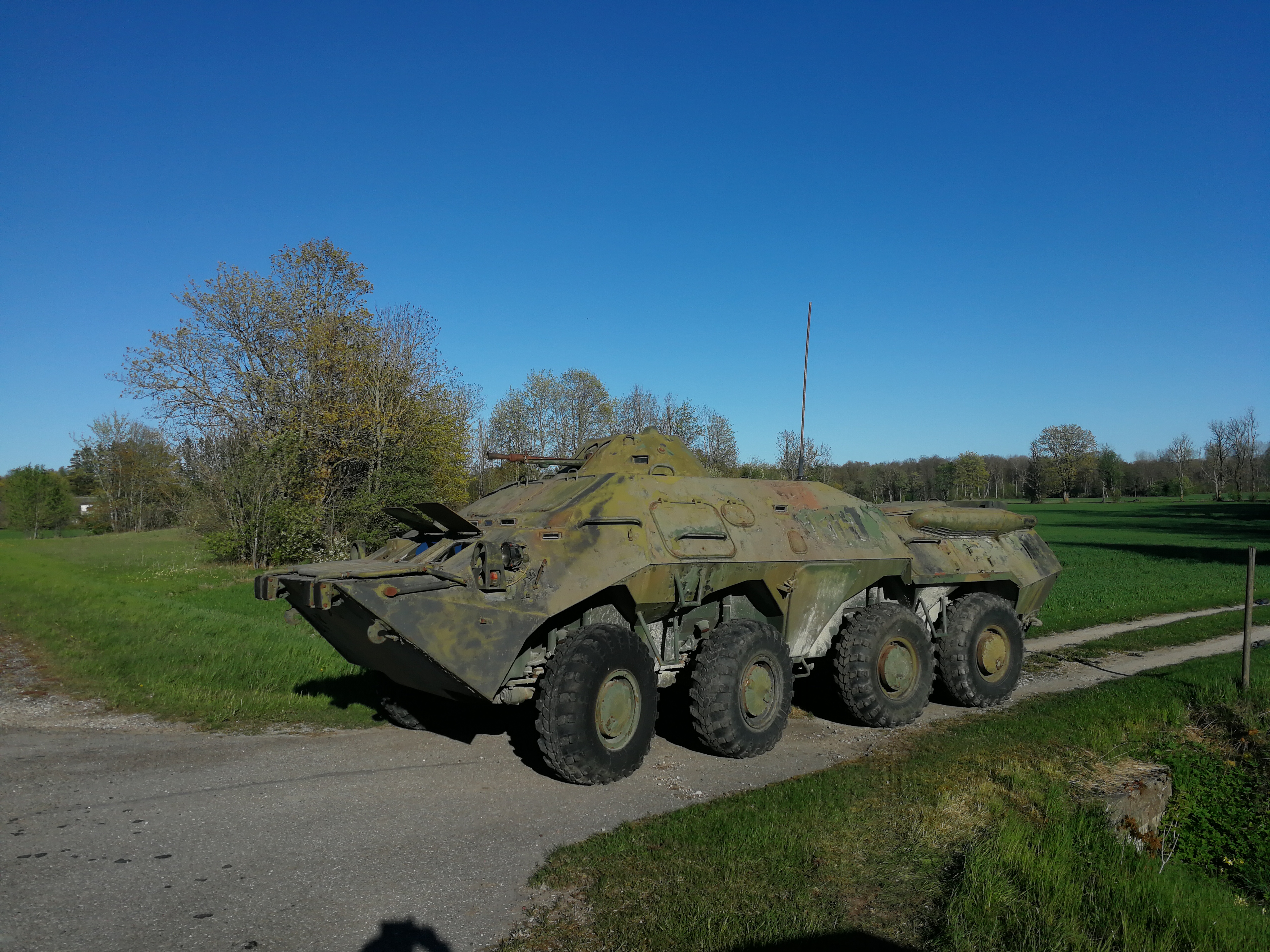 BTR 80 sõiduvõimalus