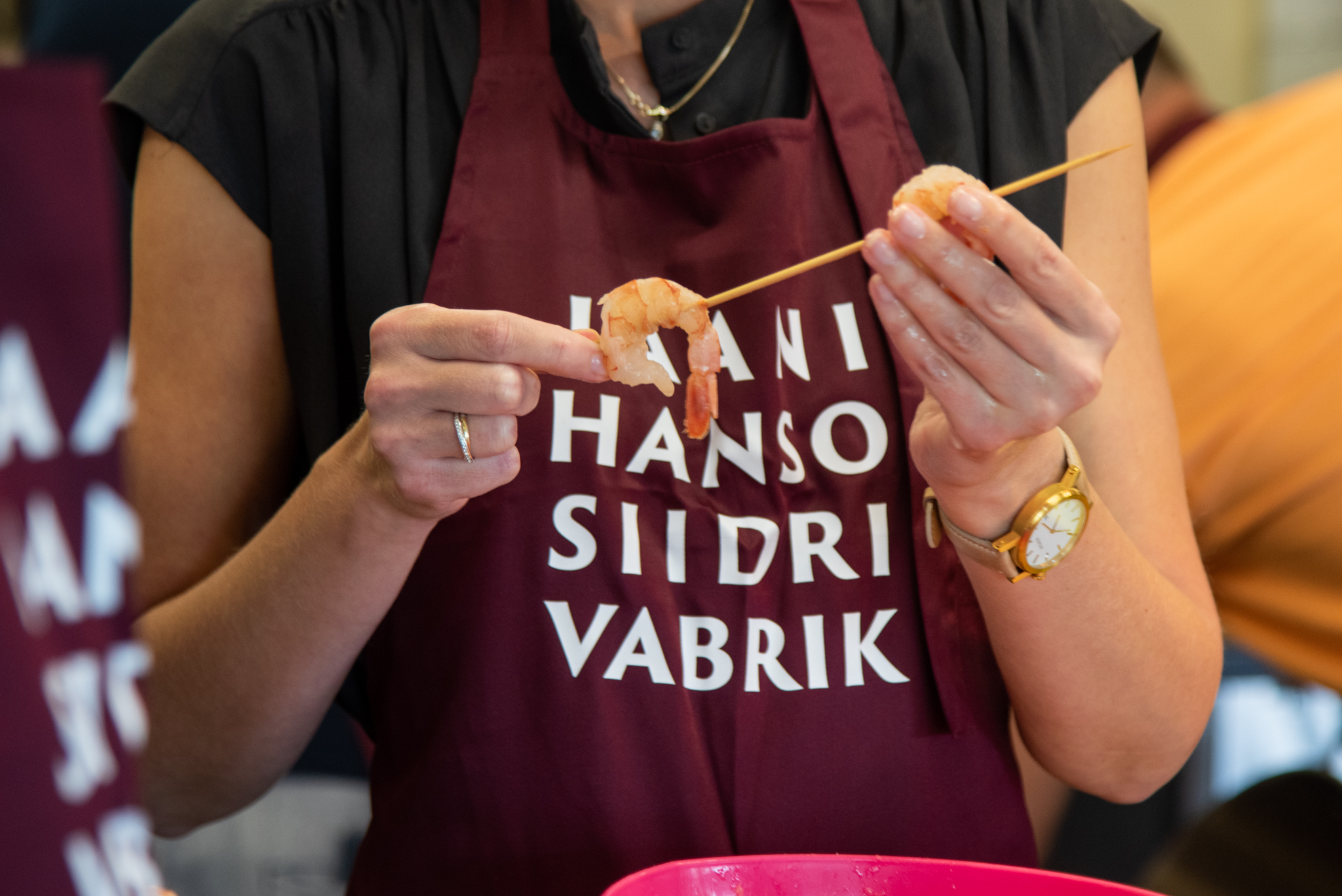 Kopīga ēst gatavošana Jaanihanso sidra rūpnīcā
