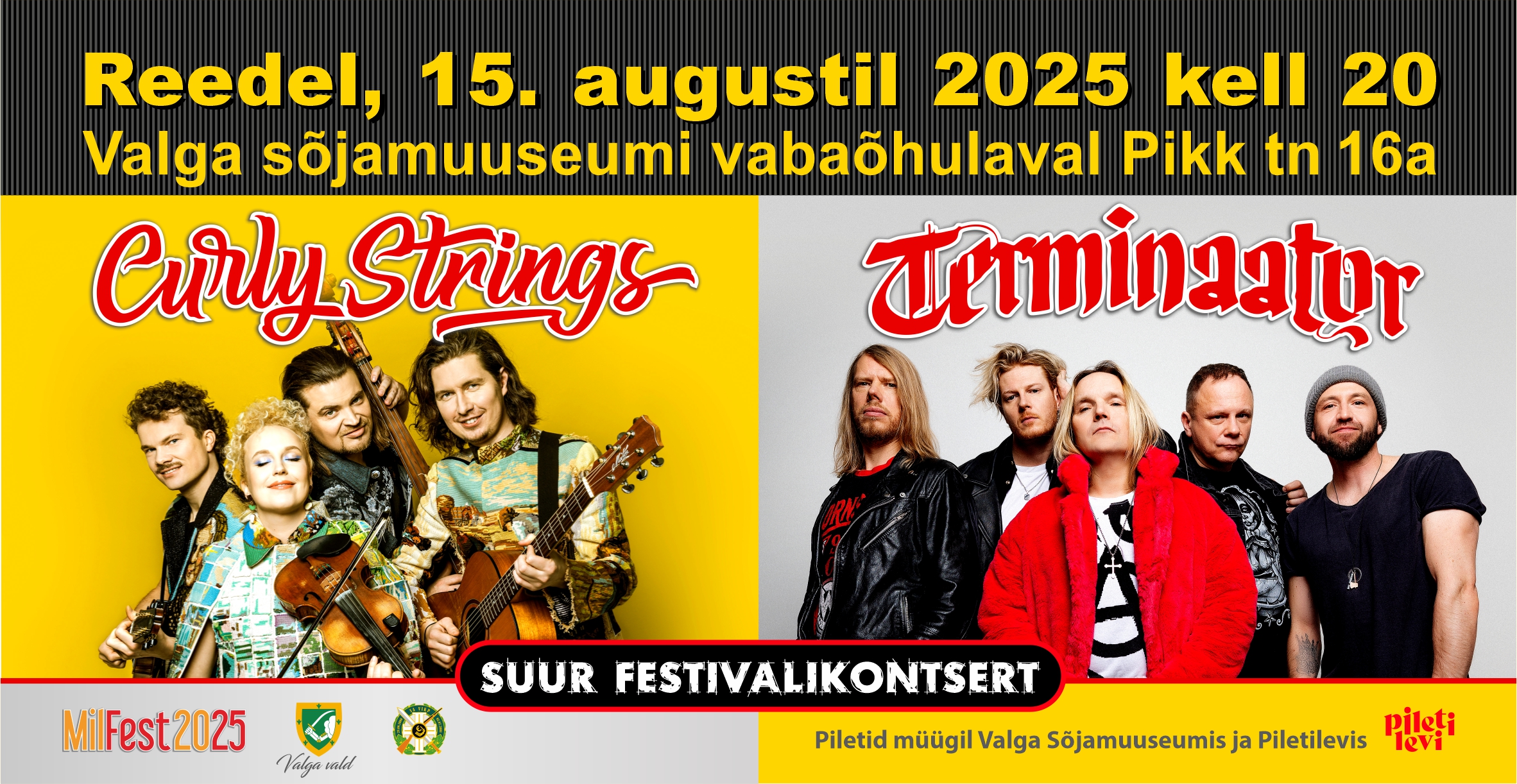 XVII Rahvusvaheline Valga militaarajaloo festival jätkab traditsiooni ja festivali esimese õhtu lõpetab Suur festivalikontsert! Lavale astub alati sär