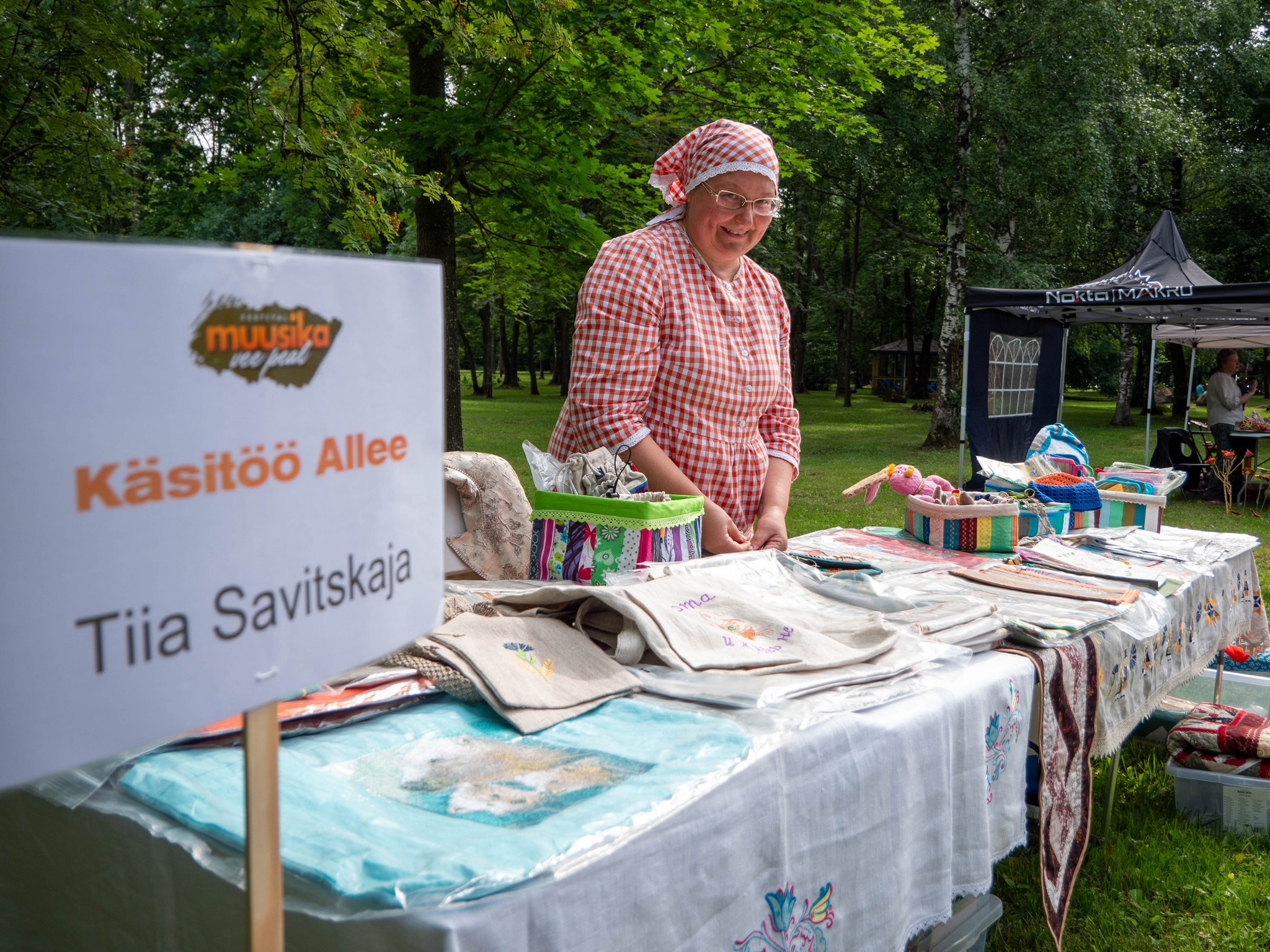 Festival "Muusika vee peal" käsitöö allee