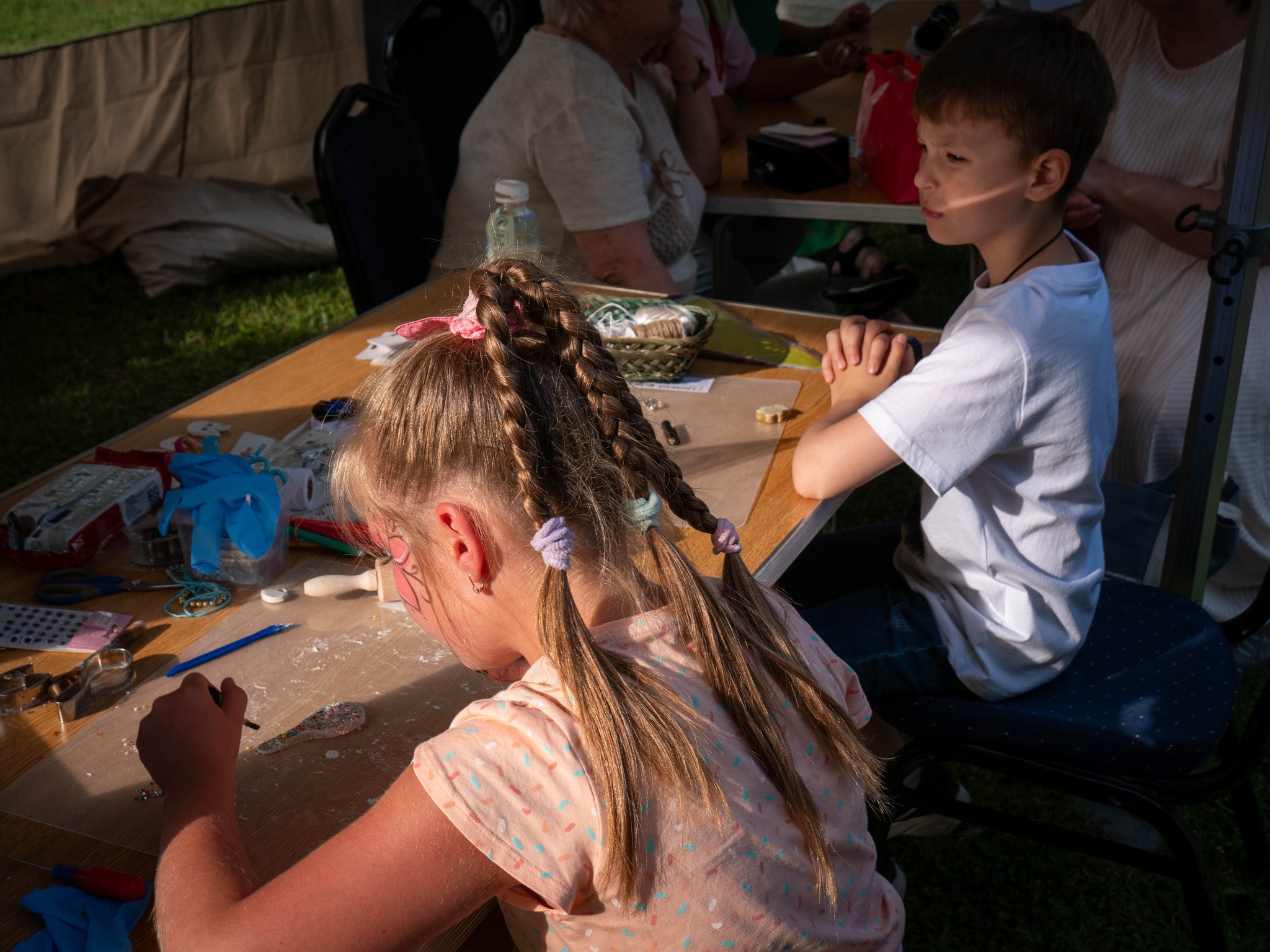 Festival "Muusika vee peal" meisterdusnurk