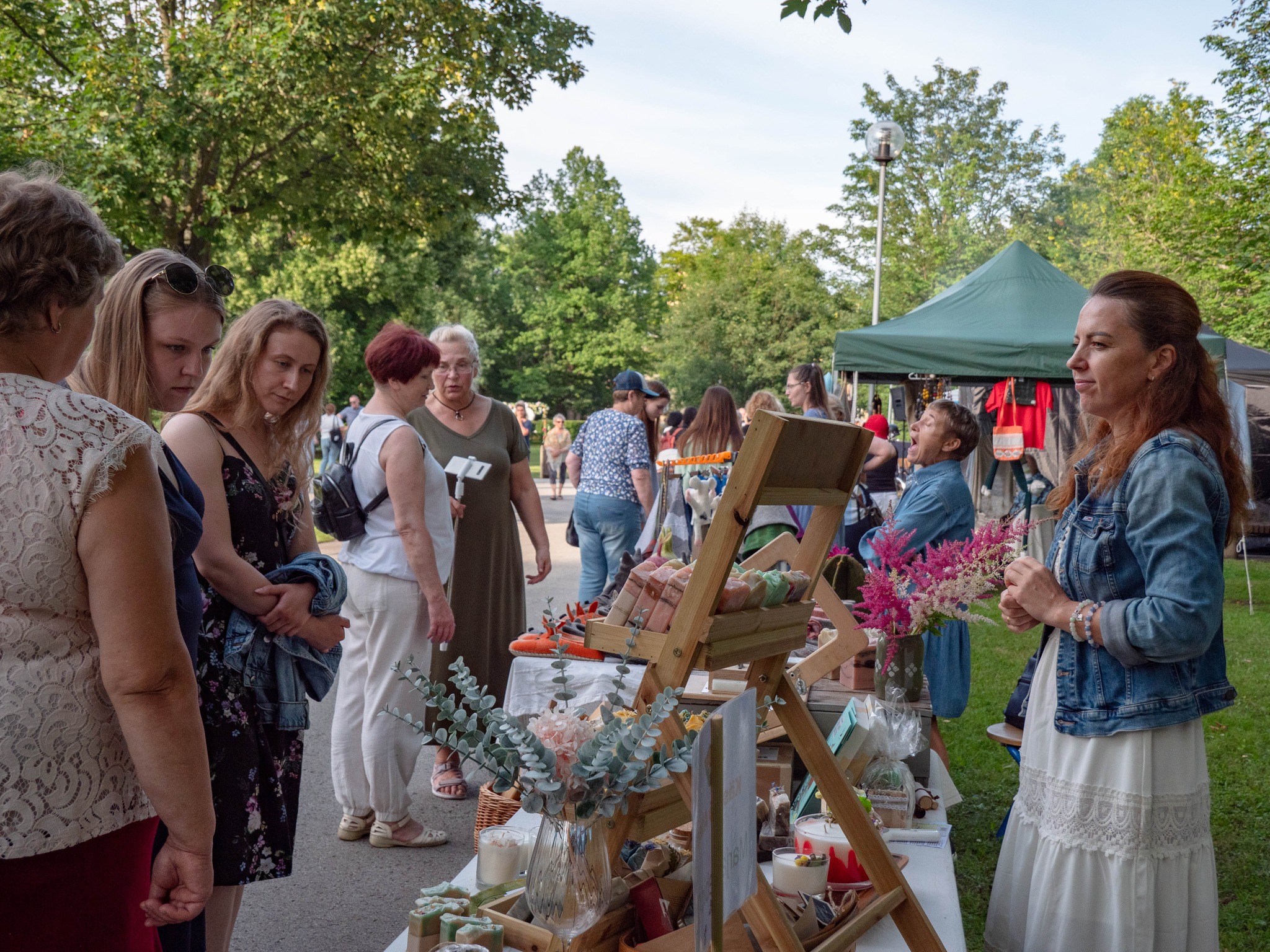 Festival "Muusika vee peal" käsitöö allee