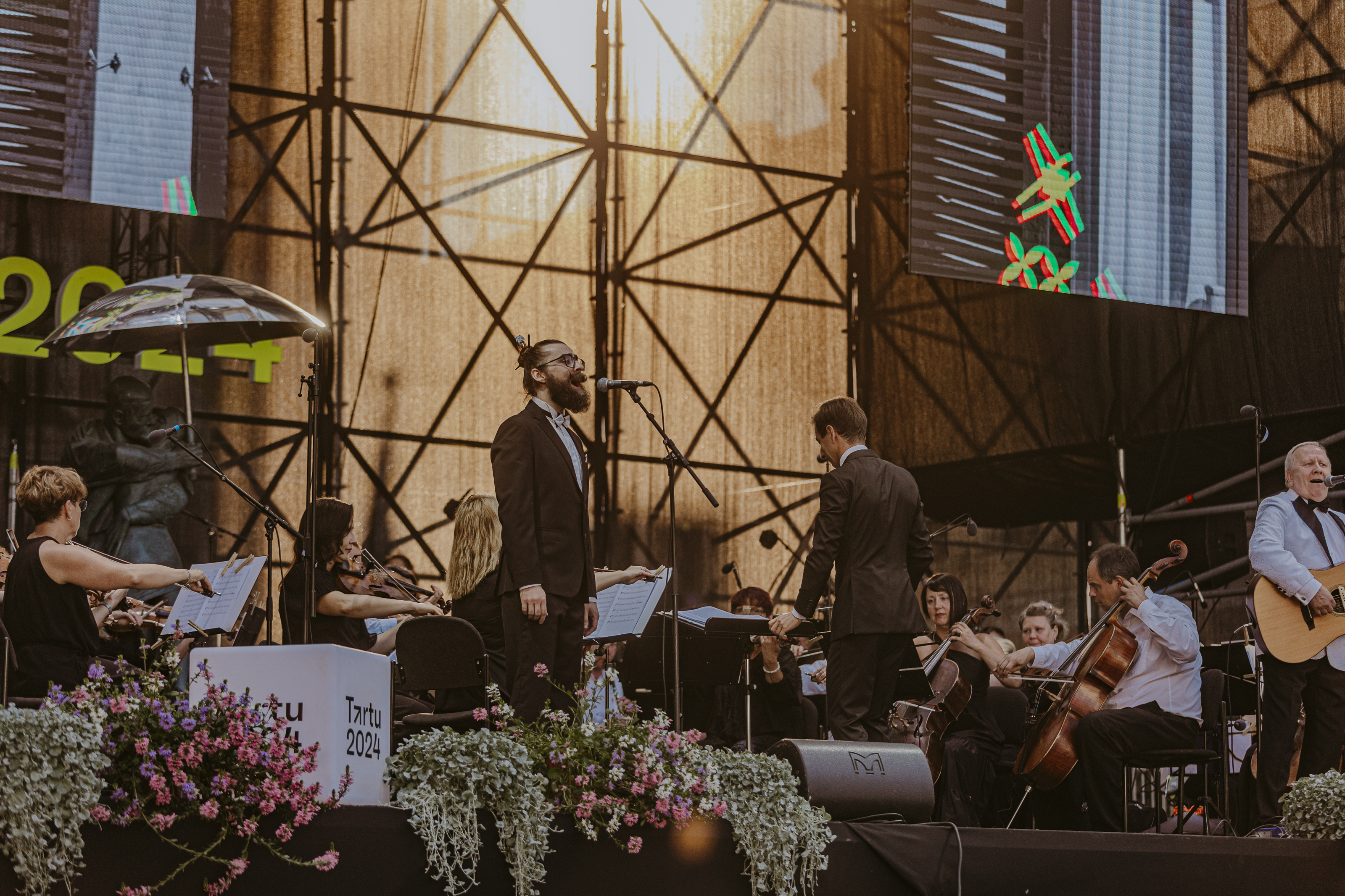 Tartu pilsētas dienas galā koncerts