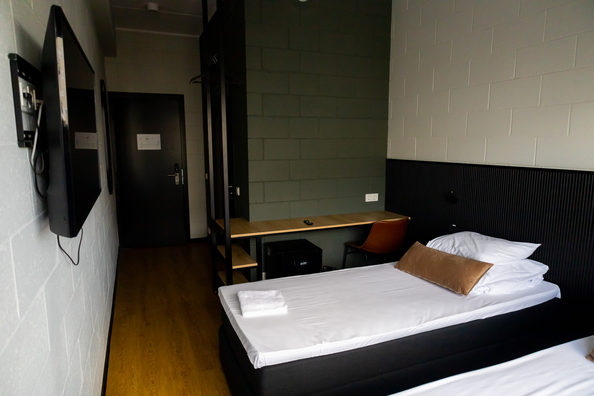 Ring SPA Hostel kaheinimesetuba privaatse pesuruumi ja WC-ga