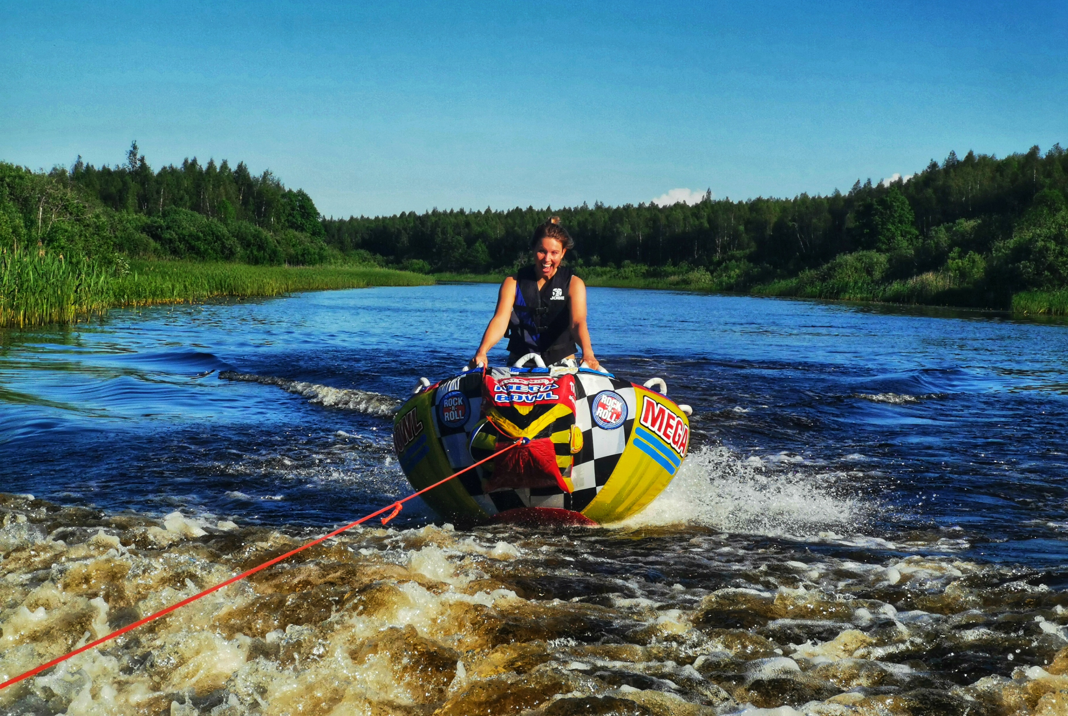 Tuubisõit Ahja jõel