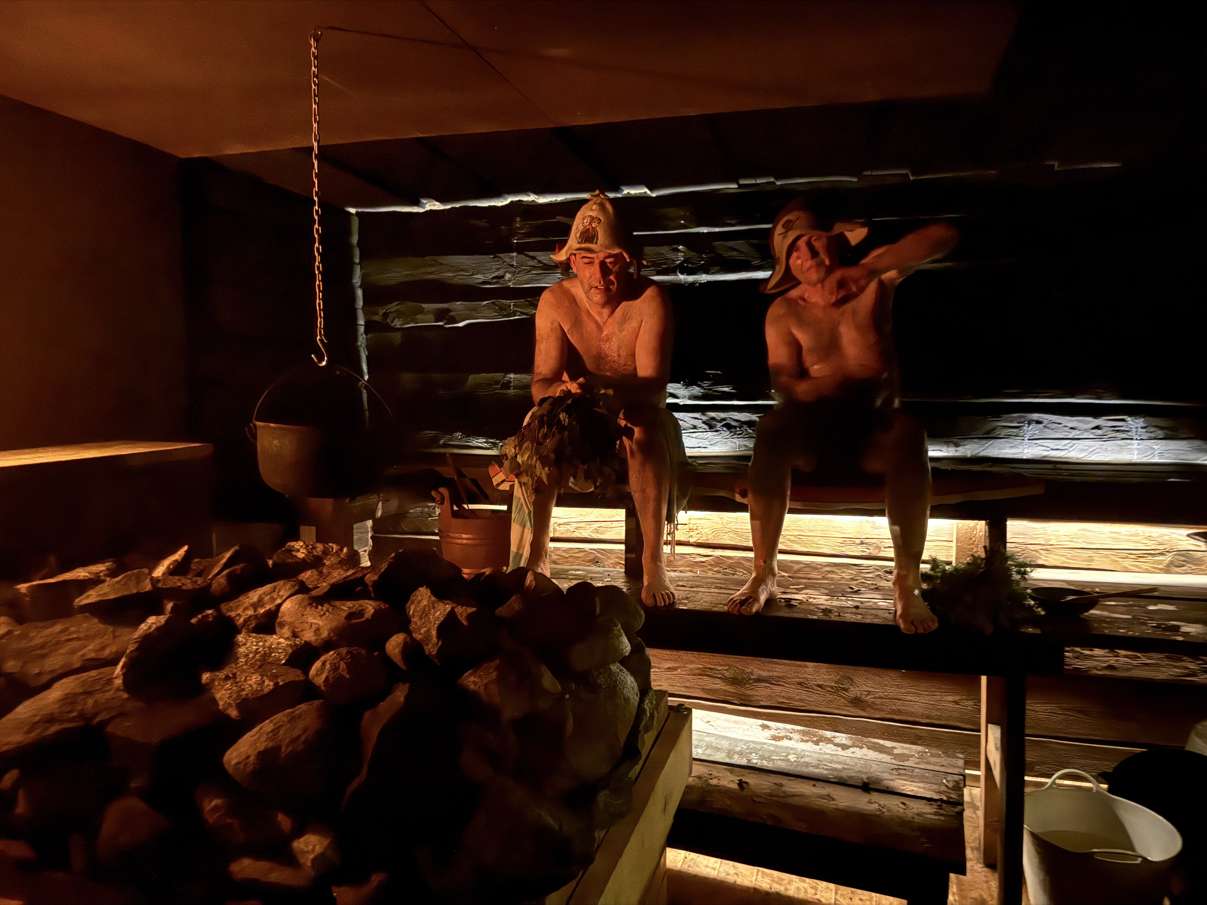 Sajandivanuses suitsusaunas