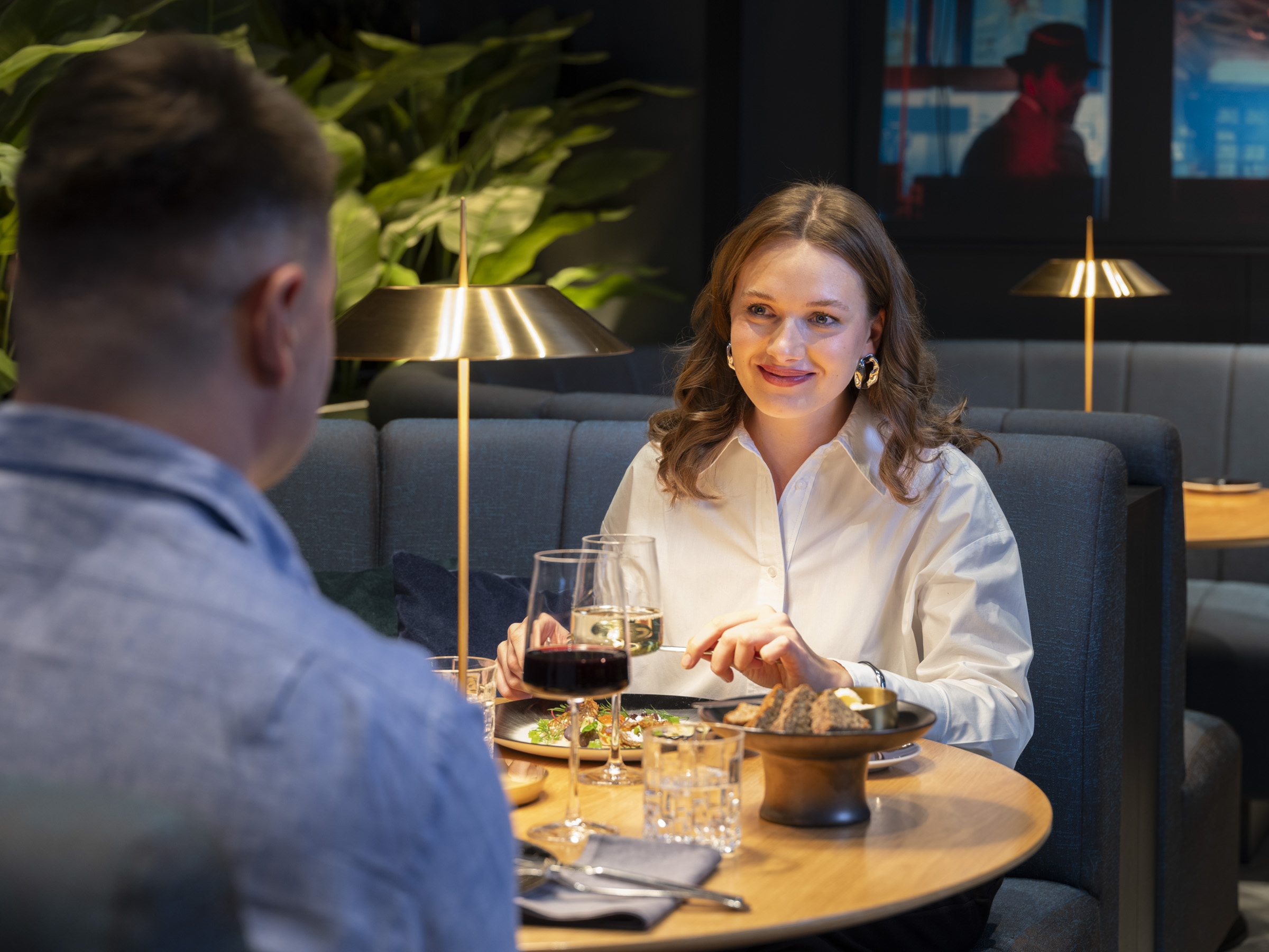 Dining at restaurant MEKK