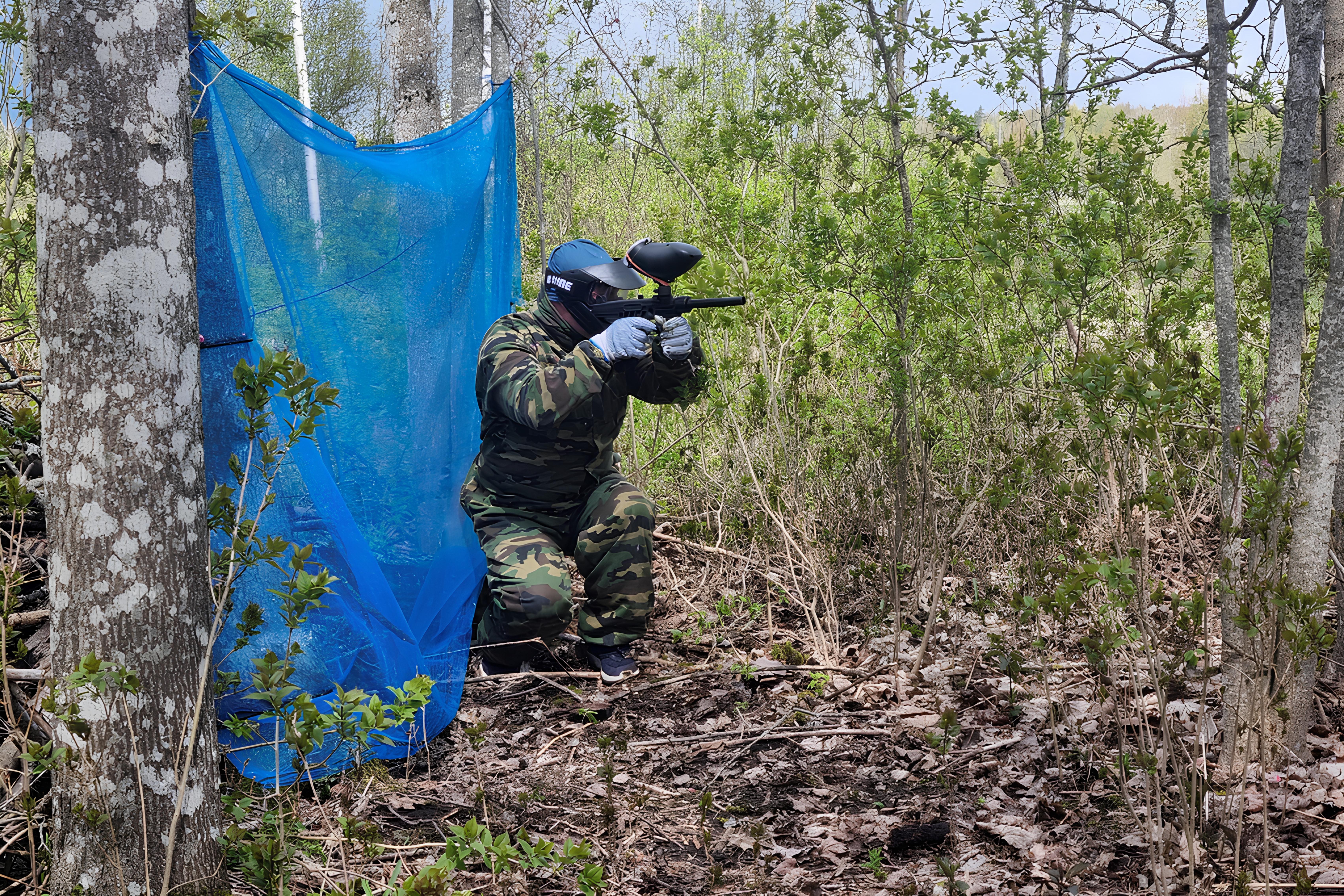 Positsioonil paintballi mängualal