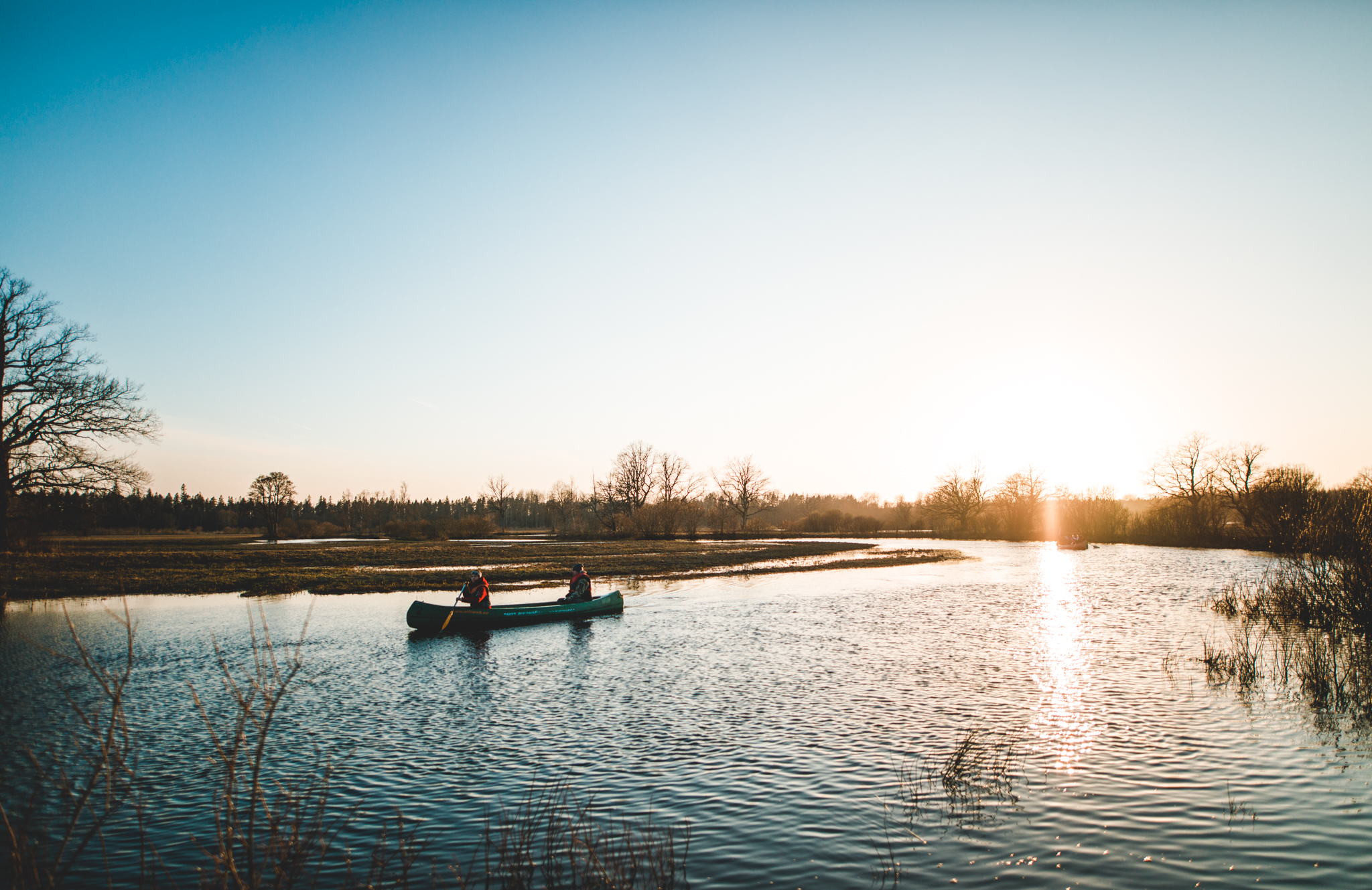 Sunset trip in Soomaa