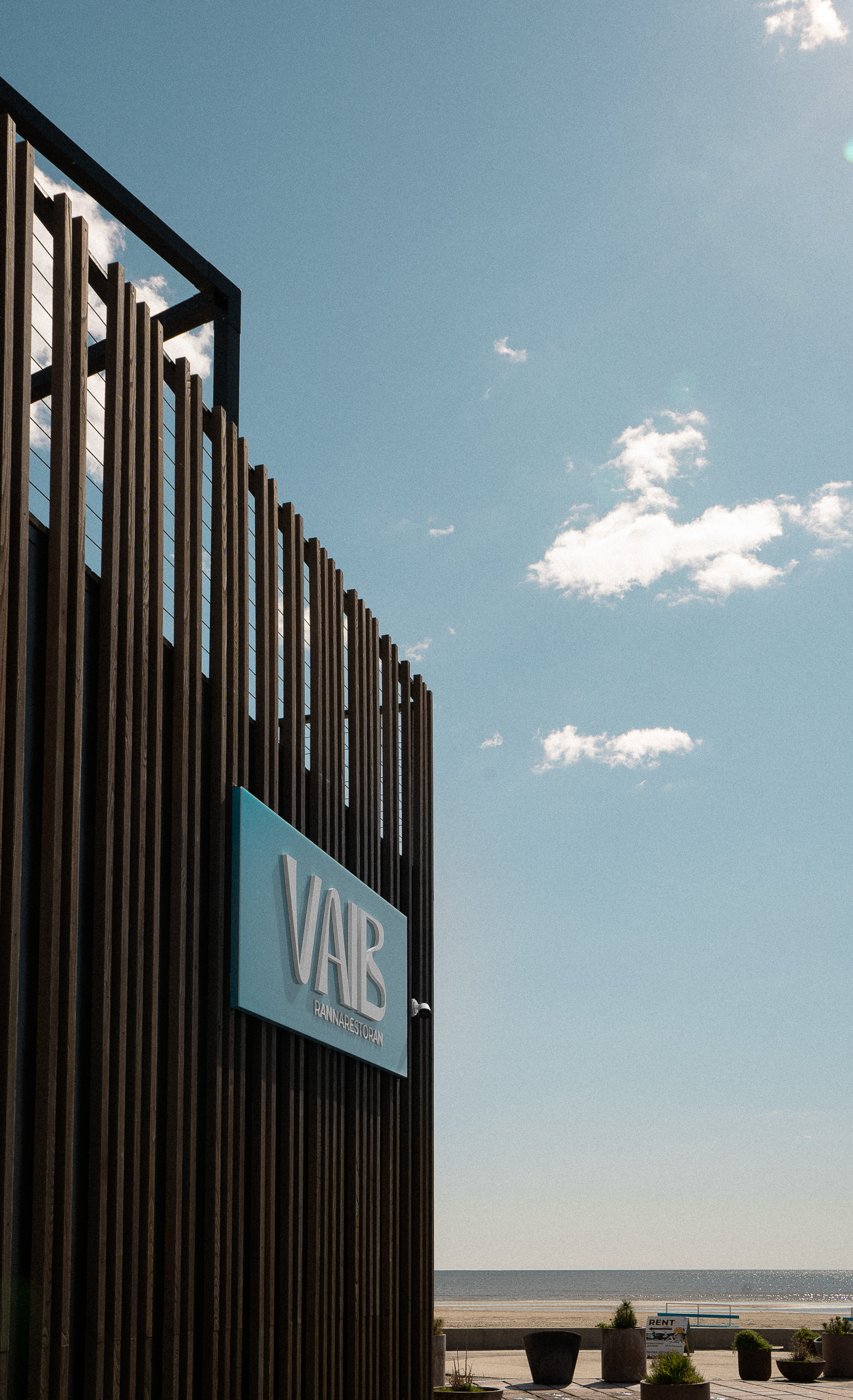 VAIB rannarestoran Pärnu rannas
