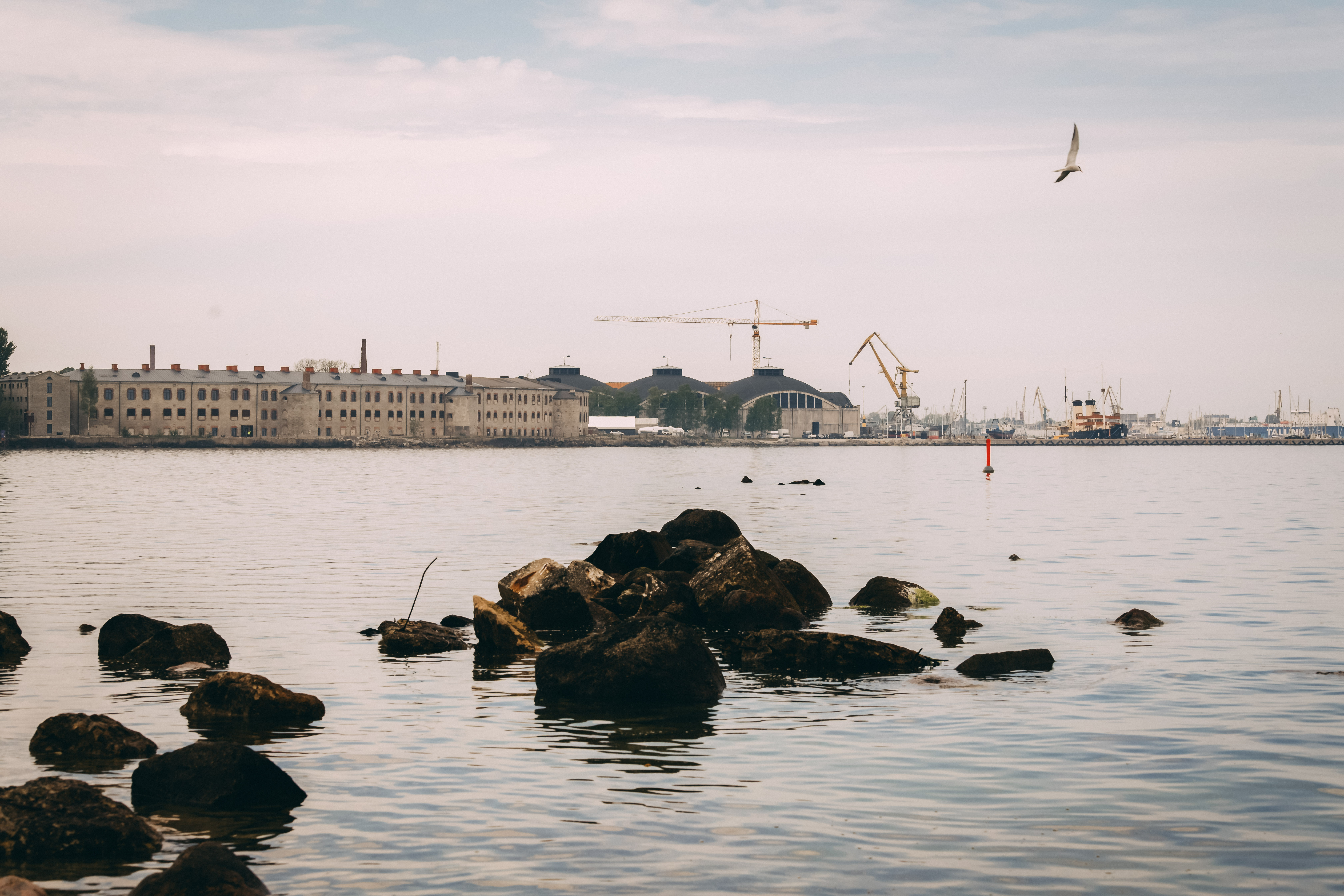 Tallinnan näkymä mereltä