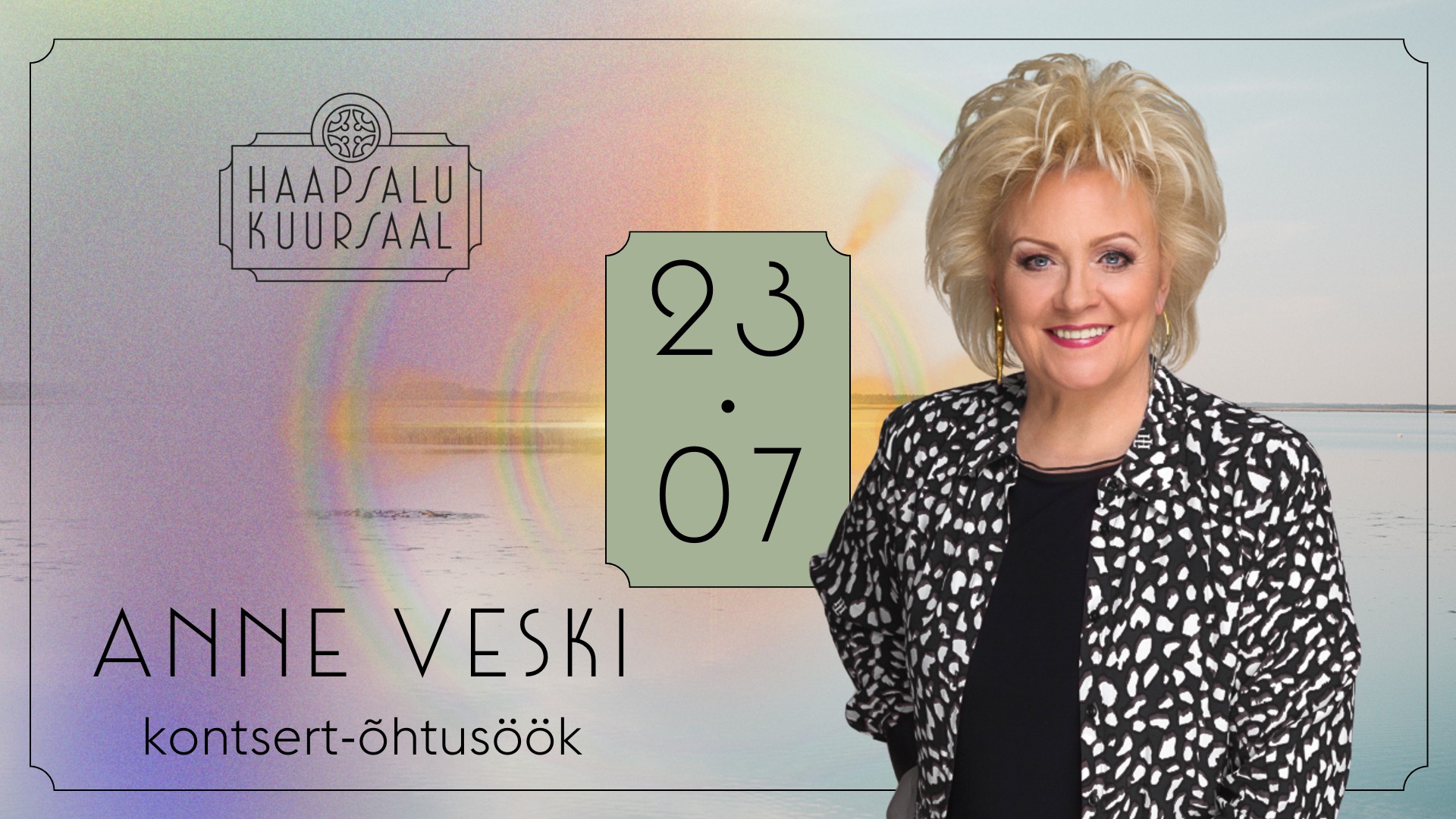 Anne Veski Haapsalu Kuursaalis