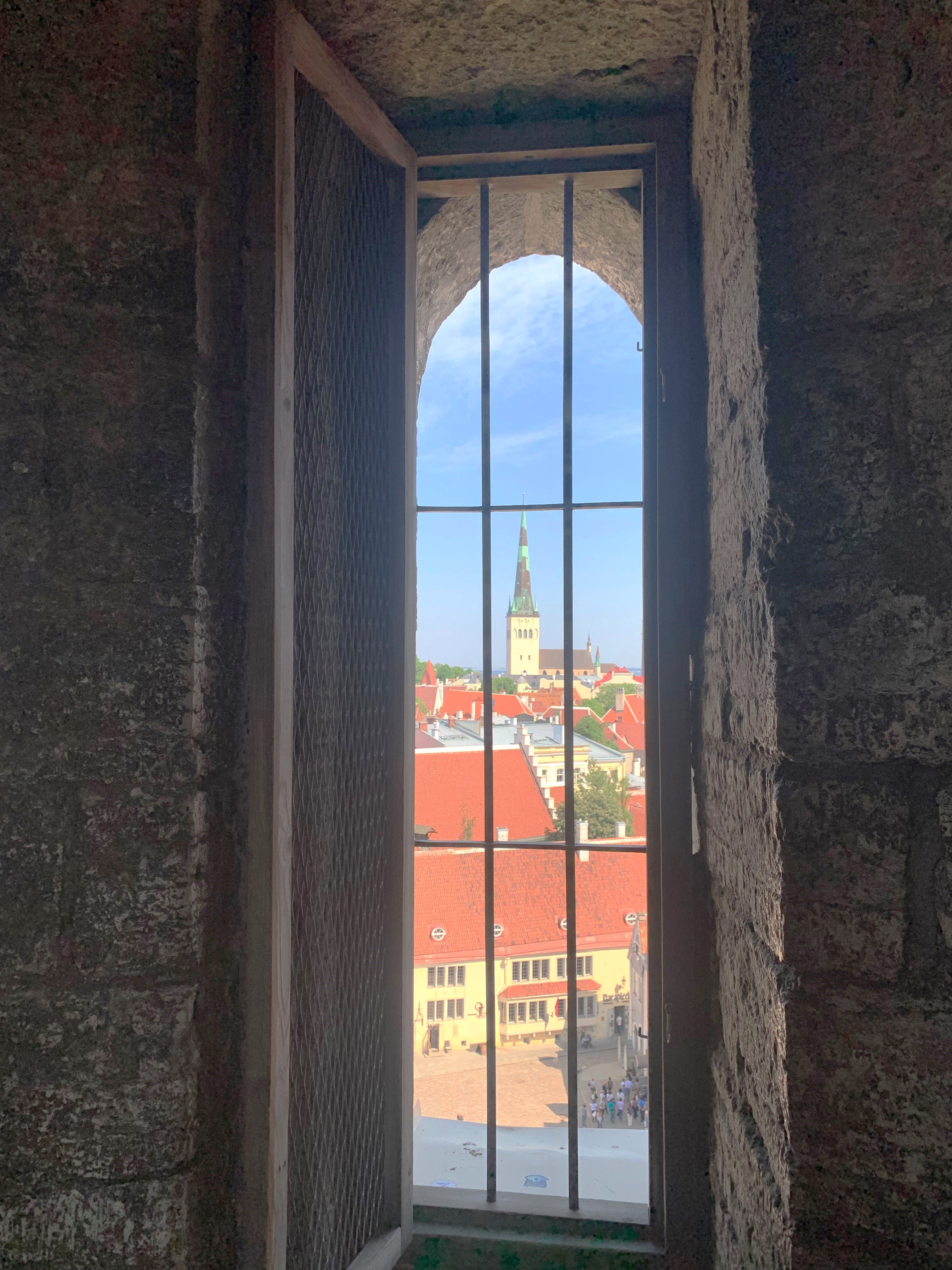 Vaade Tallinna raekoja tornist