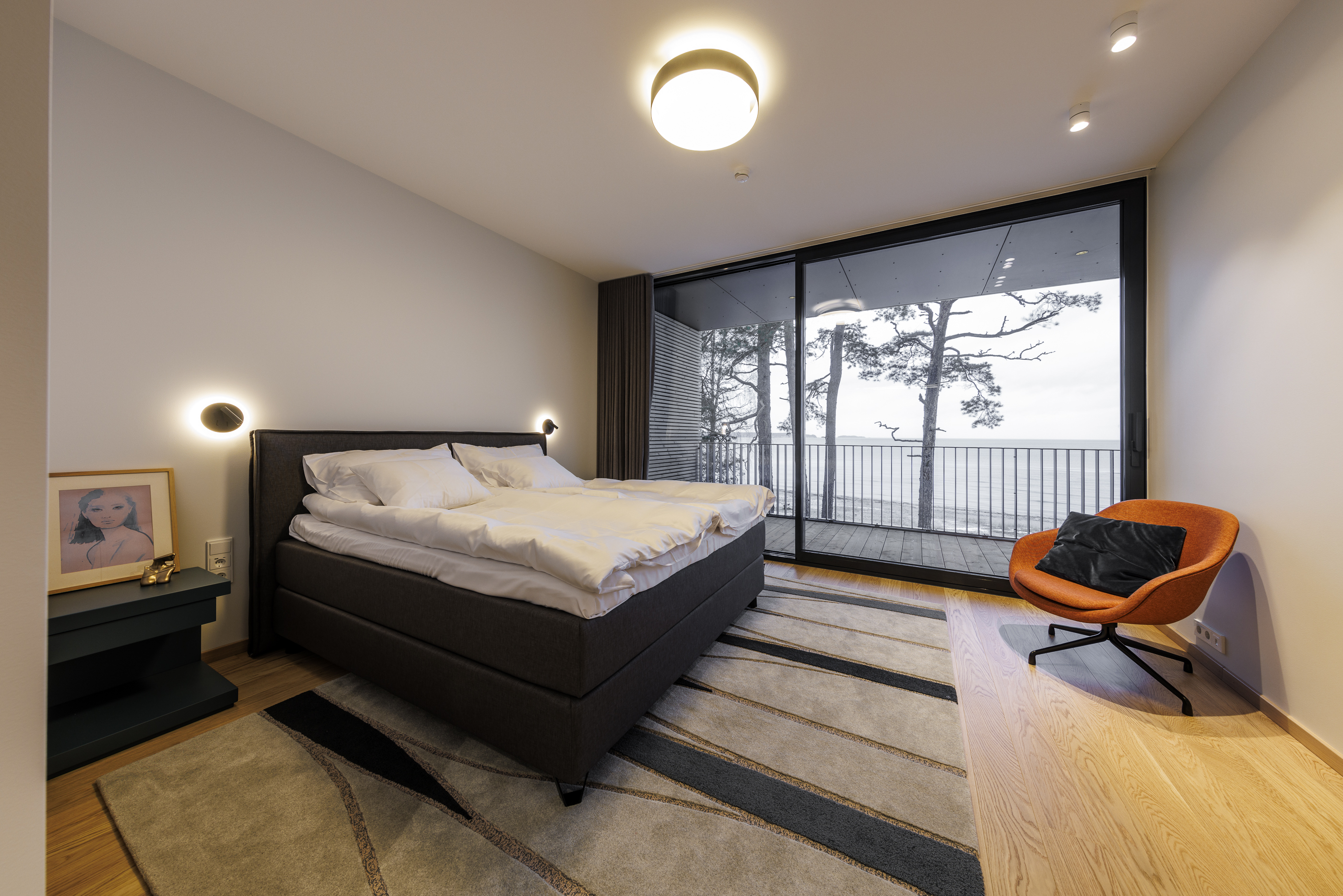 Vaade Reute Residentside magamistoast