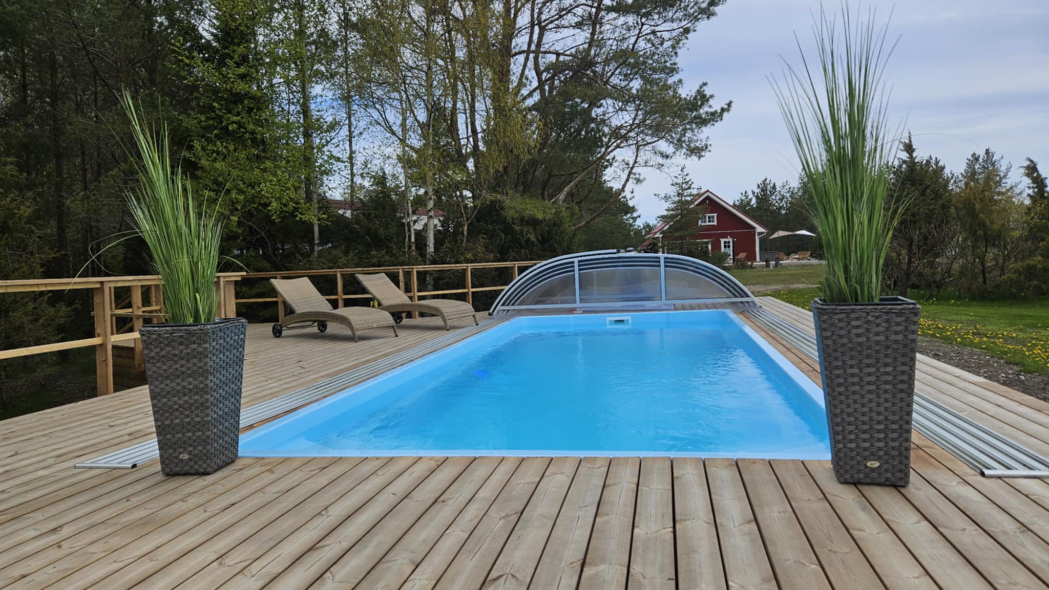Hundi puhkemaja veini spa
