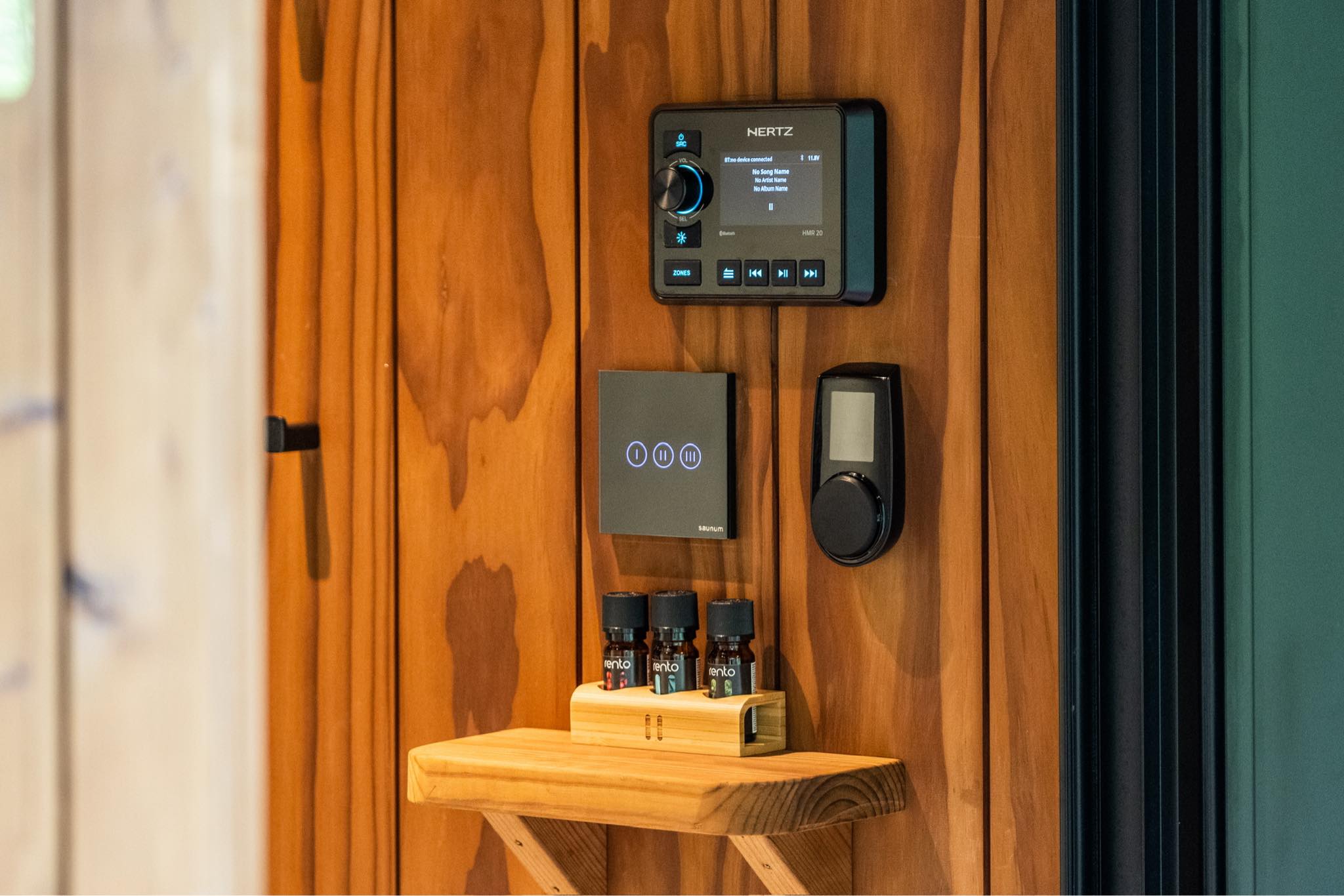 Sauna juhtpaneelid